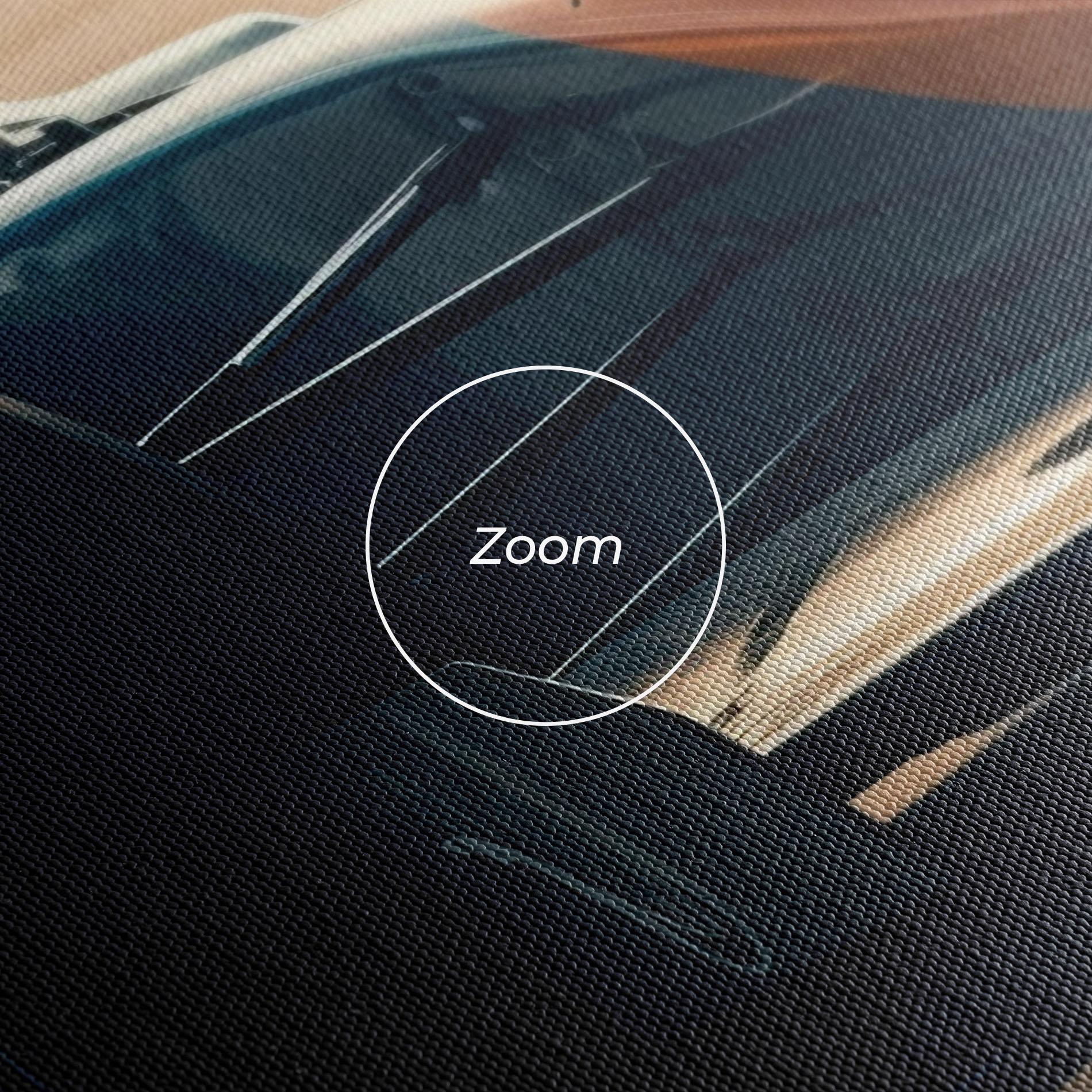 Vászonkép Orange Black F1 mockup 3