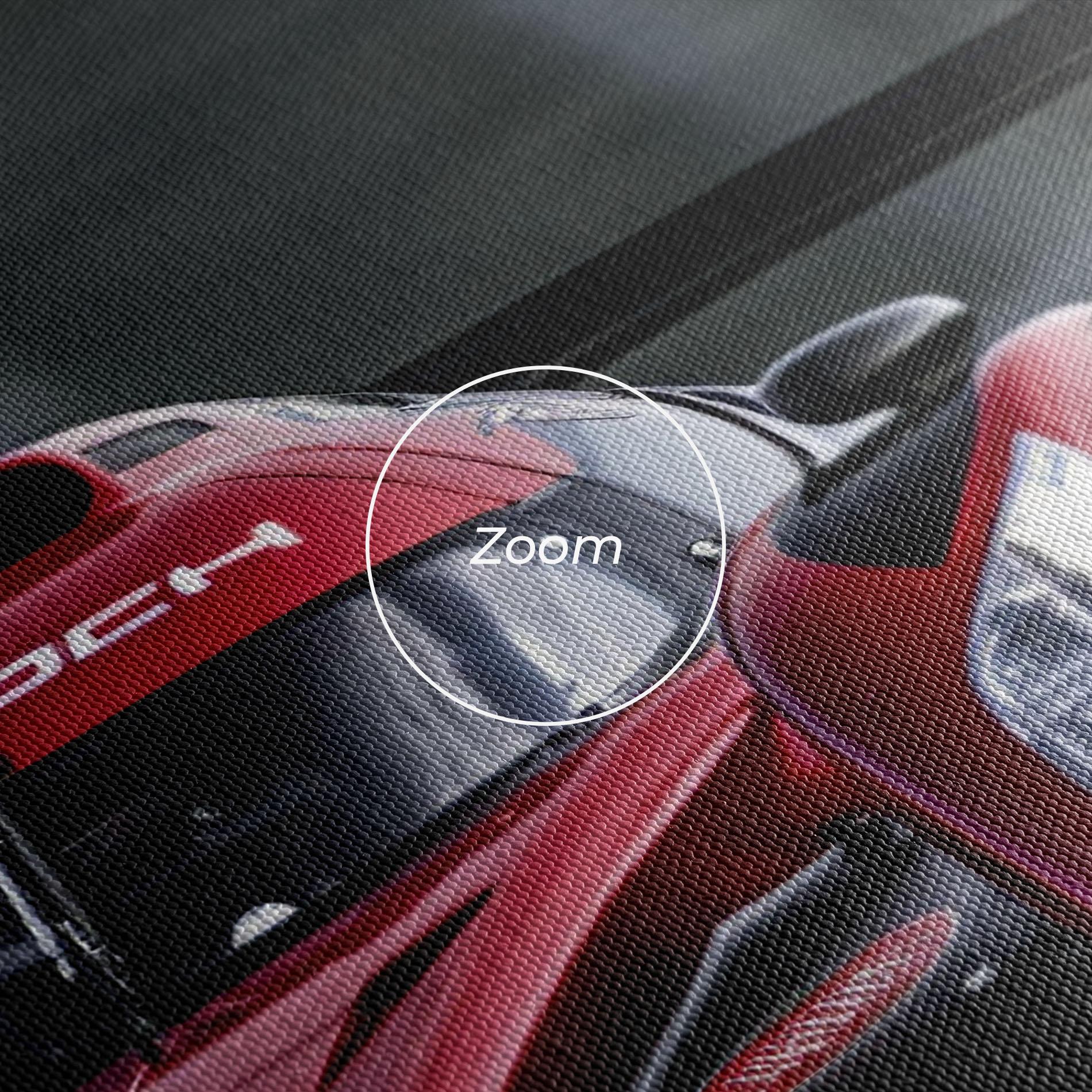 Vászonkép Red Racing Cars mockup 3