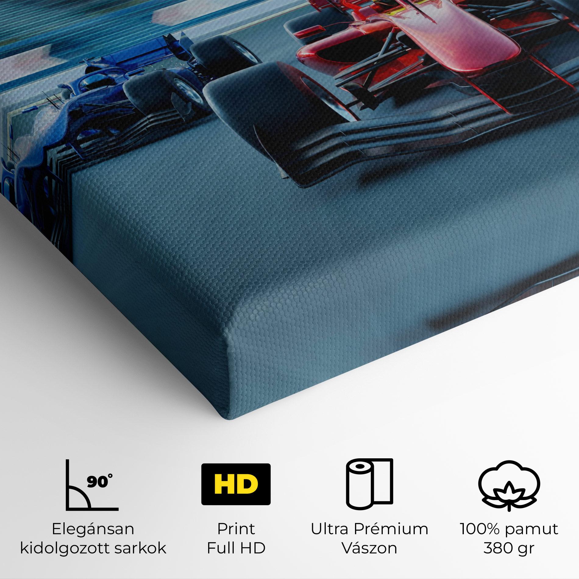 Vászonkép F1 Racing mockup 4
