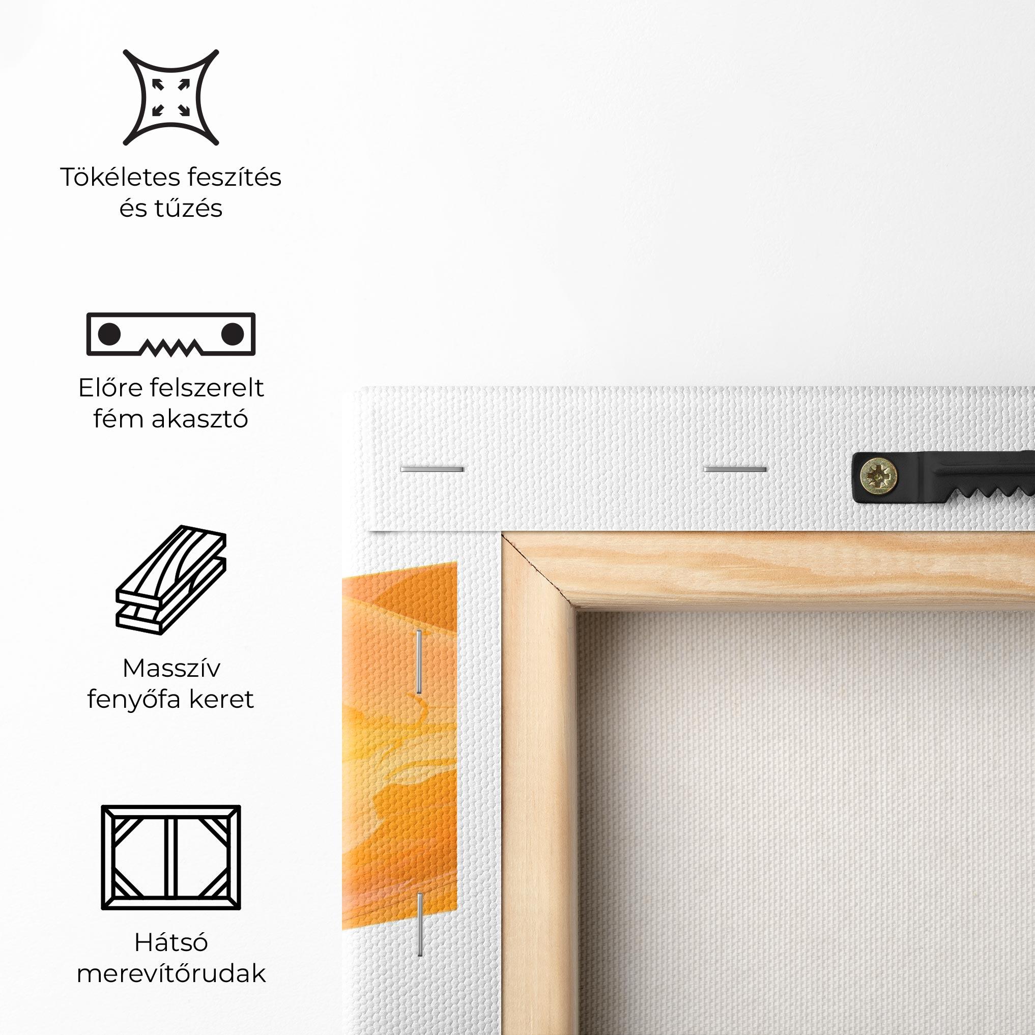 Vászonkép Yellow F1 Toy mockup 5