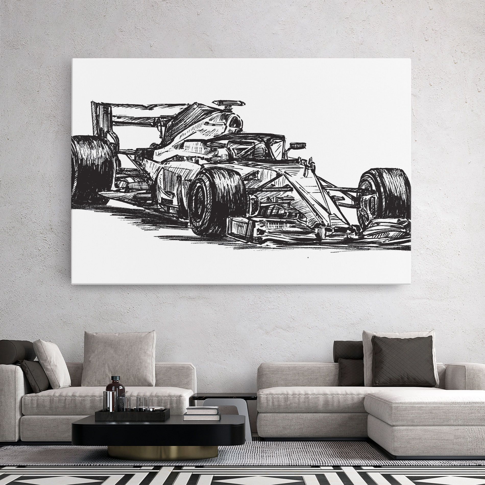 Black Line F1 mockup 2