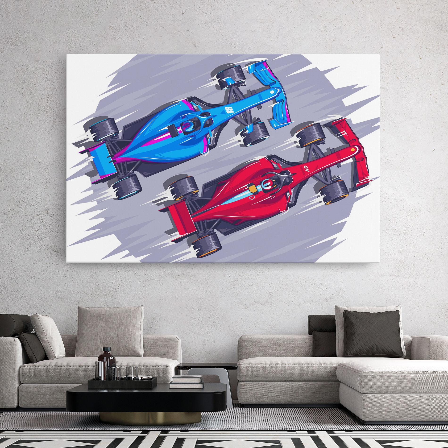 Vászonkép Bolides mockup 2