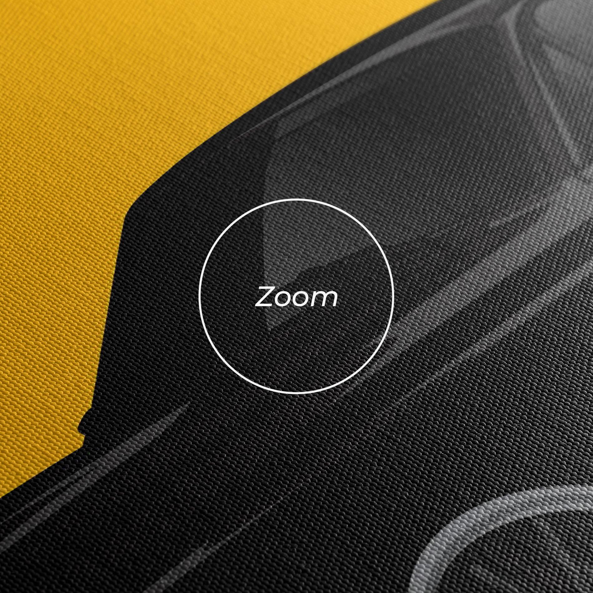 Vászonkép Black Car Sun mockup 3