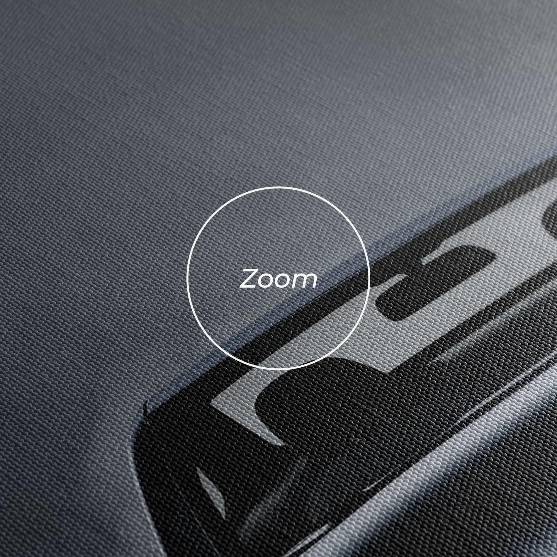 Vászonkép Black Front Car mockup 3