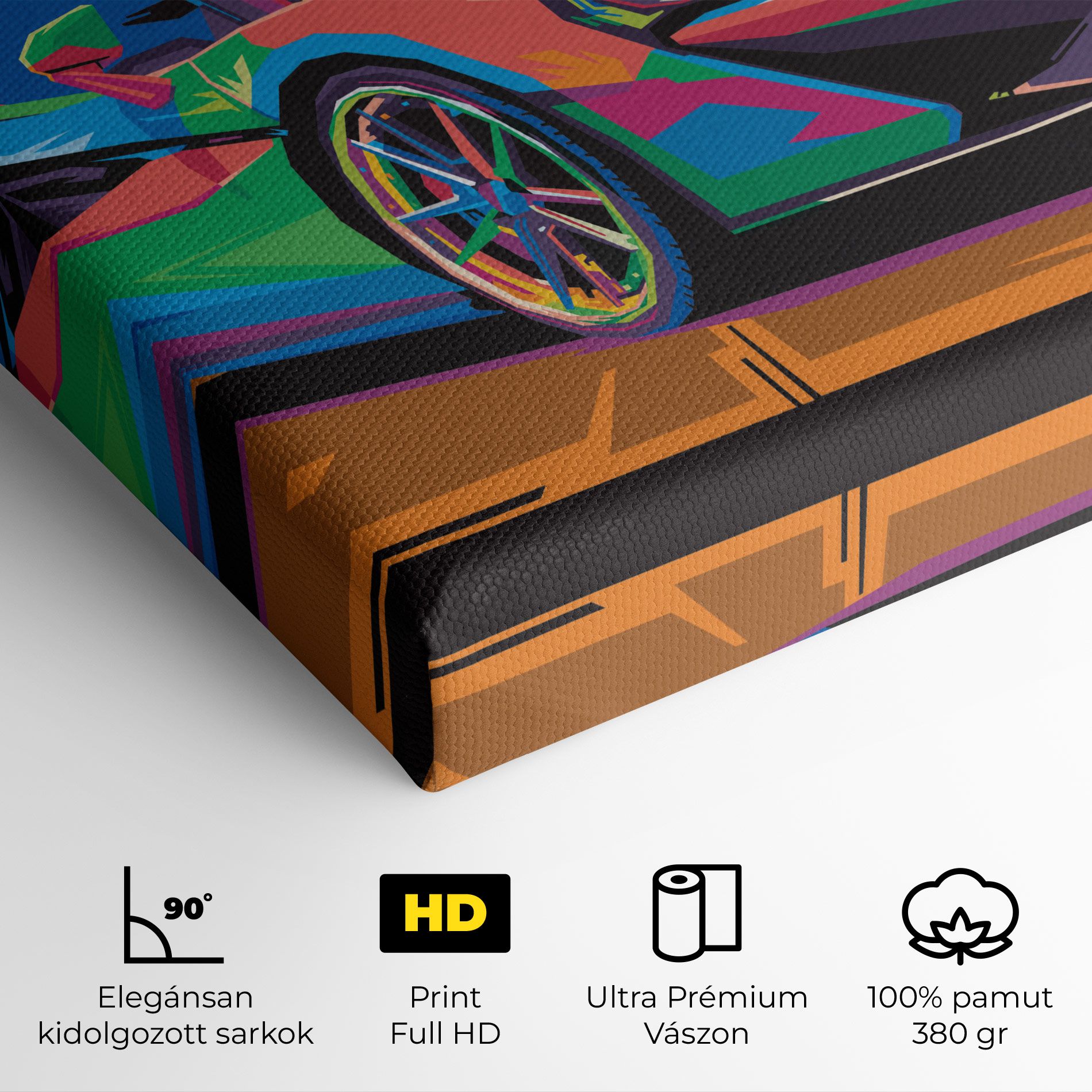 Colorful Sport Car mockup 4