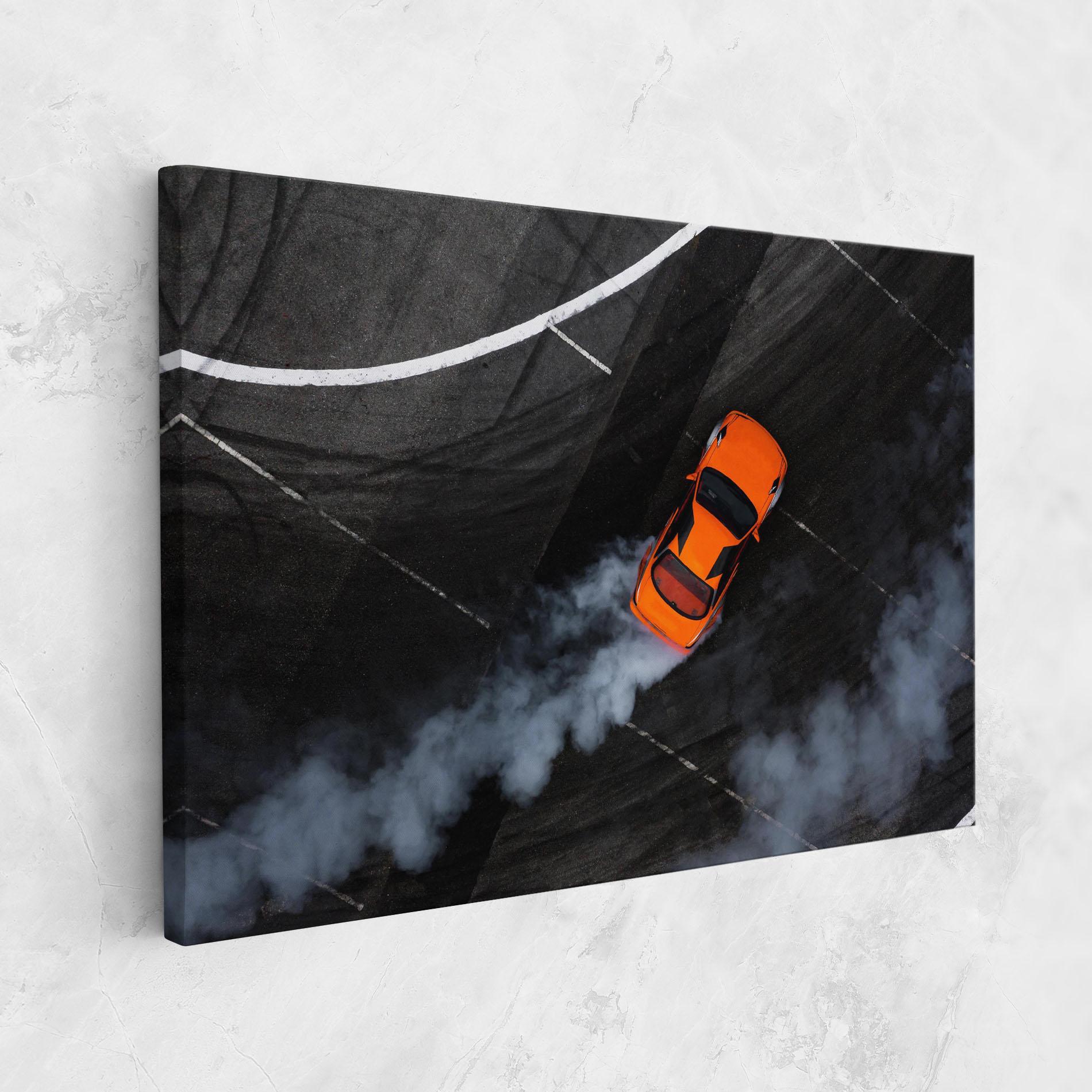 Vászonkép Orange Proche Drifting mockup 1