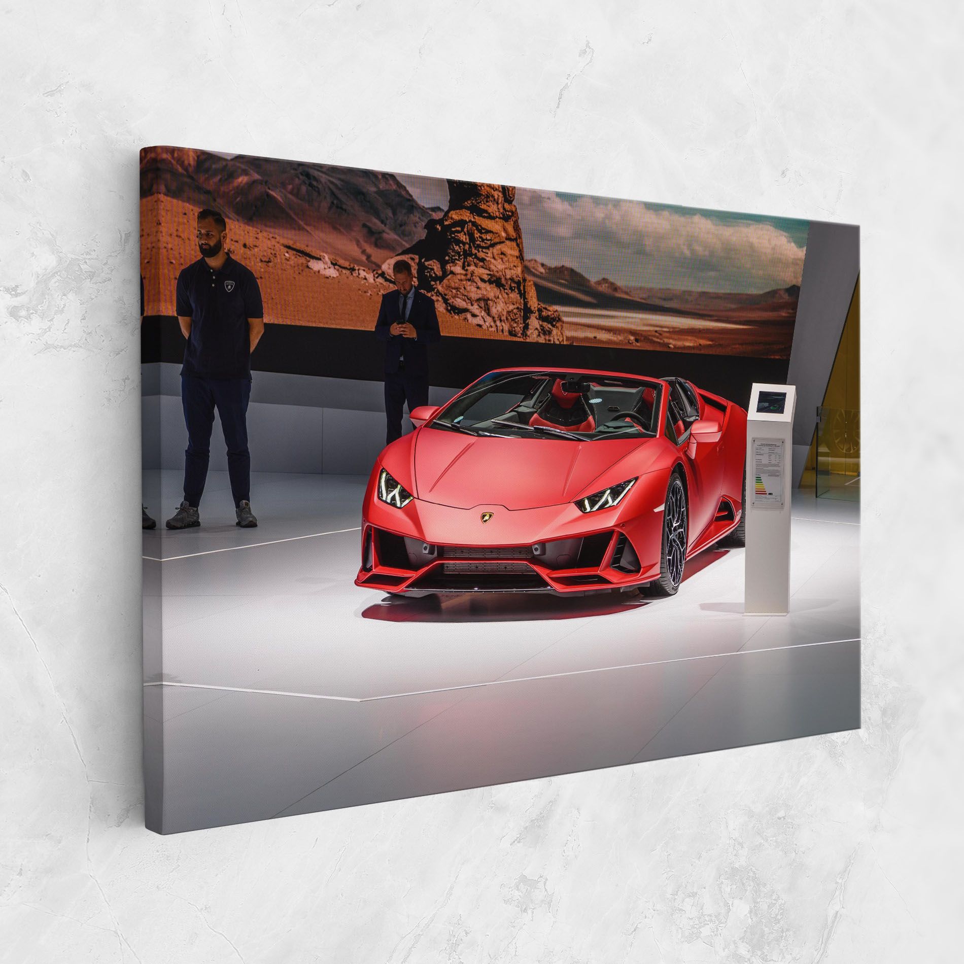Red Lambo Front mockup 1