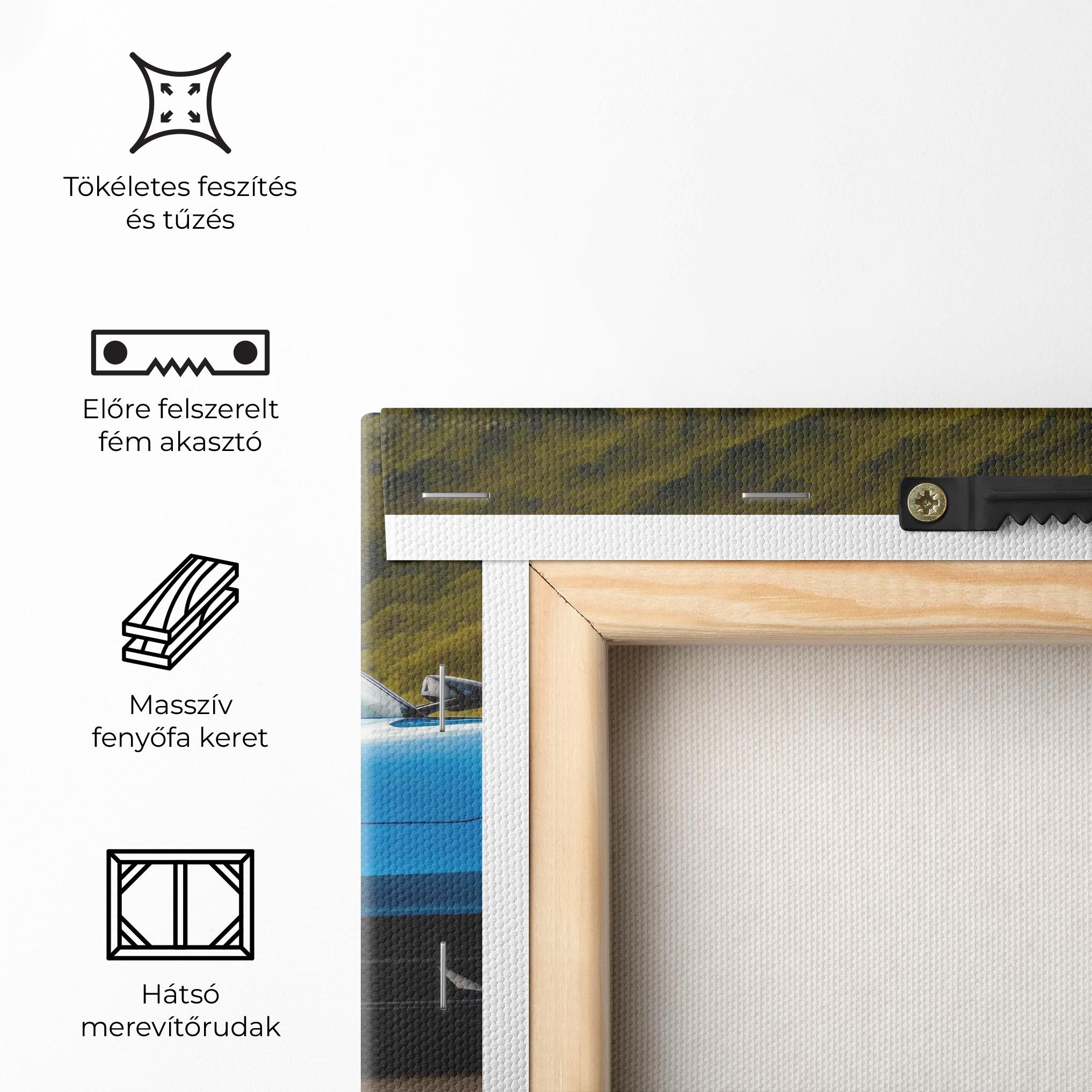 Blue Sport Car mockup 5