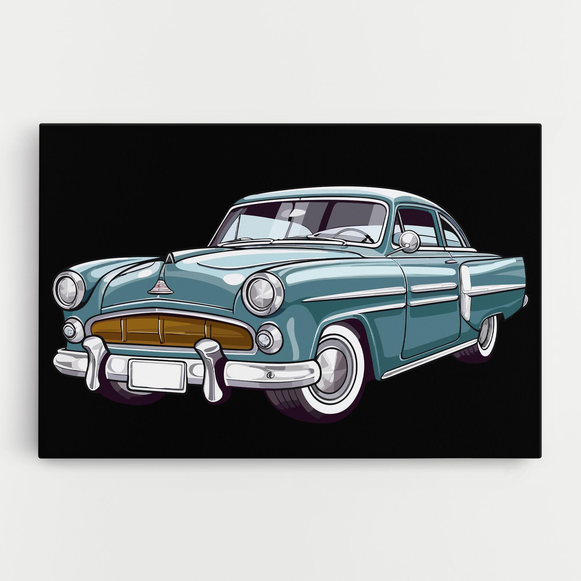 Vászonkép Ford Thunderbolt mockup 0