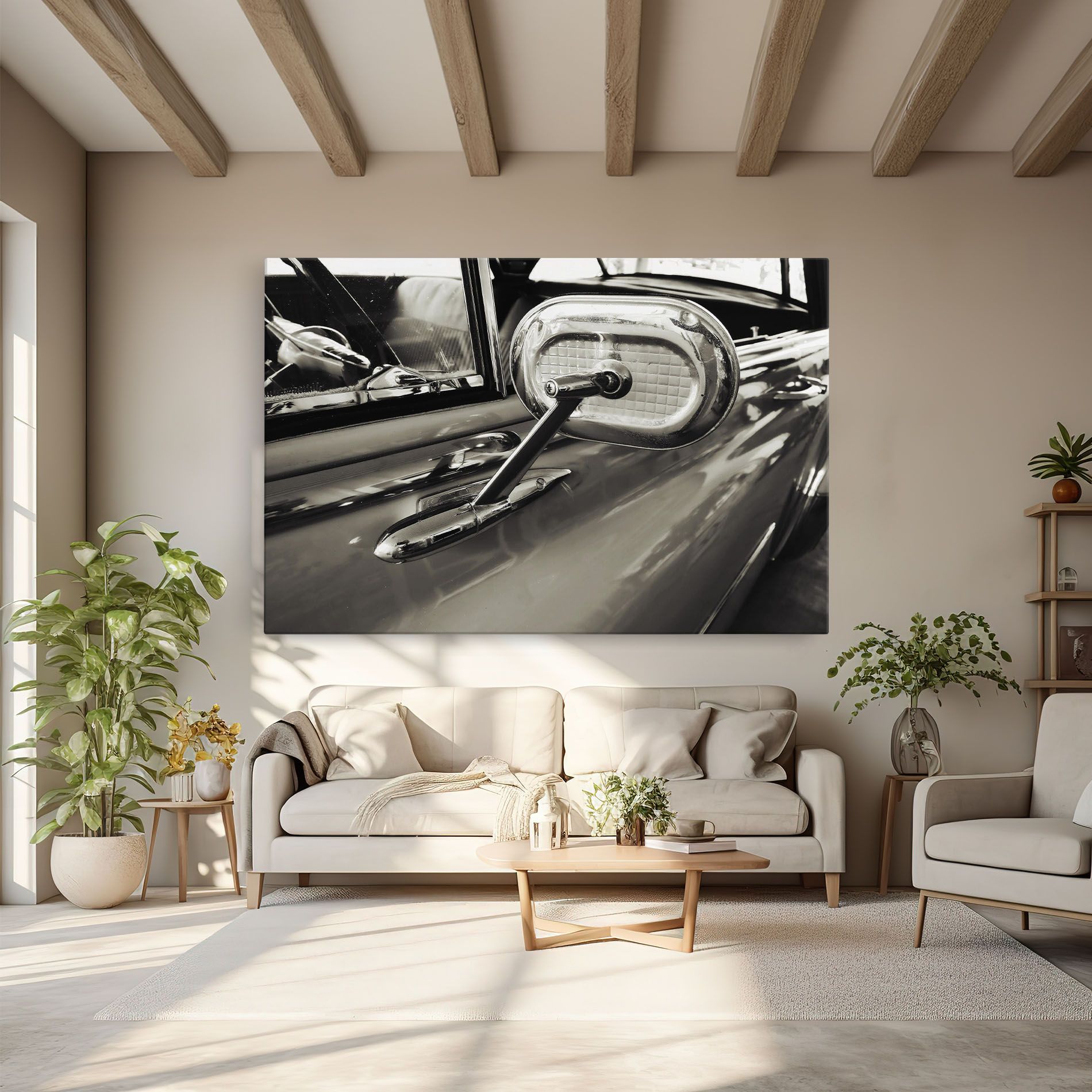 Close Up Grey Car mockup 6