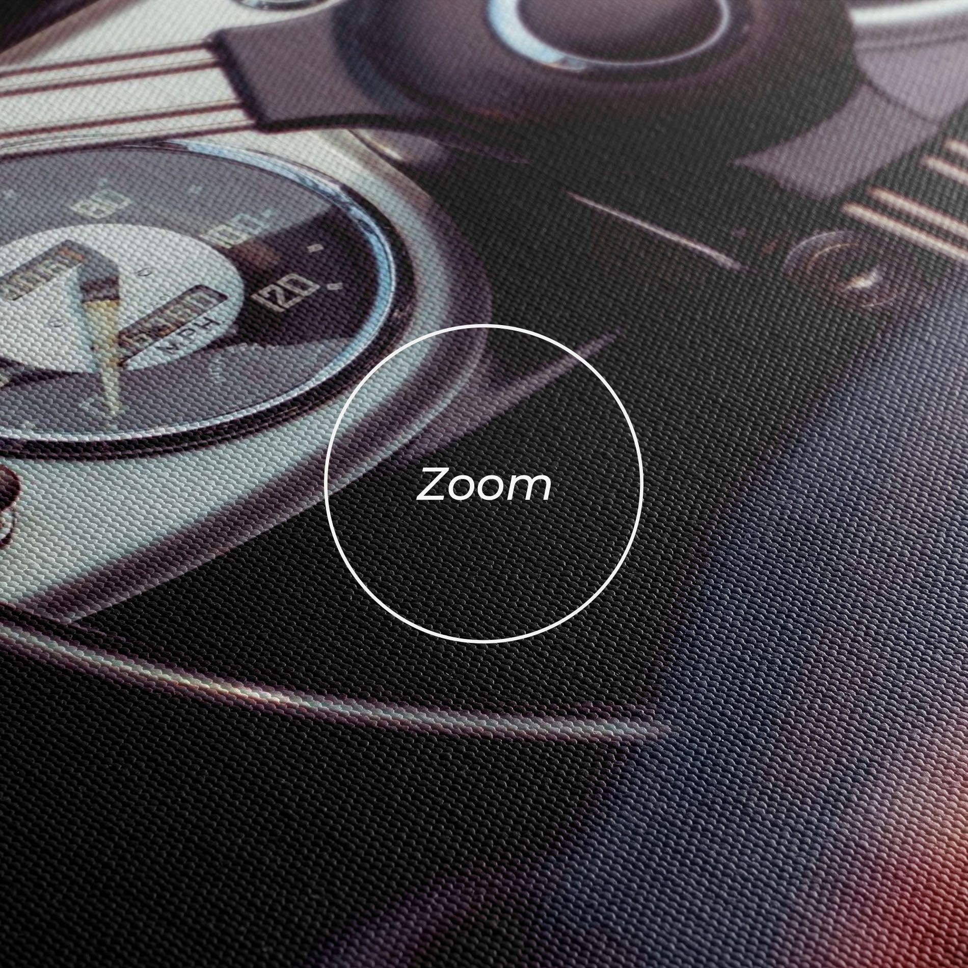 Classic Red Car mockup 3