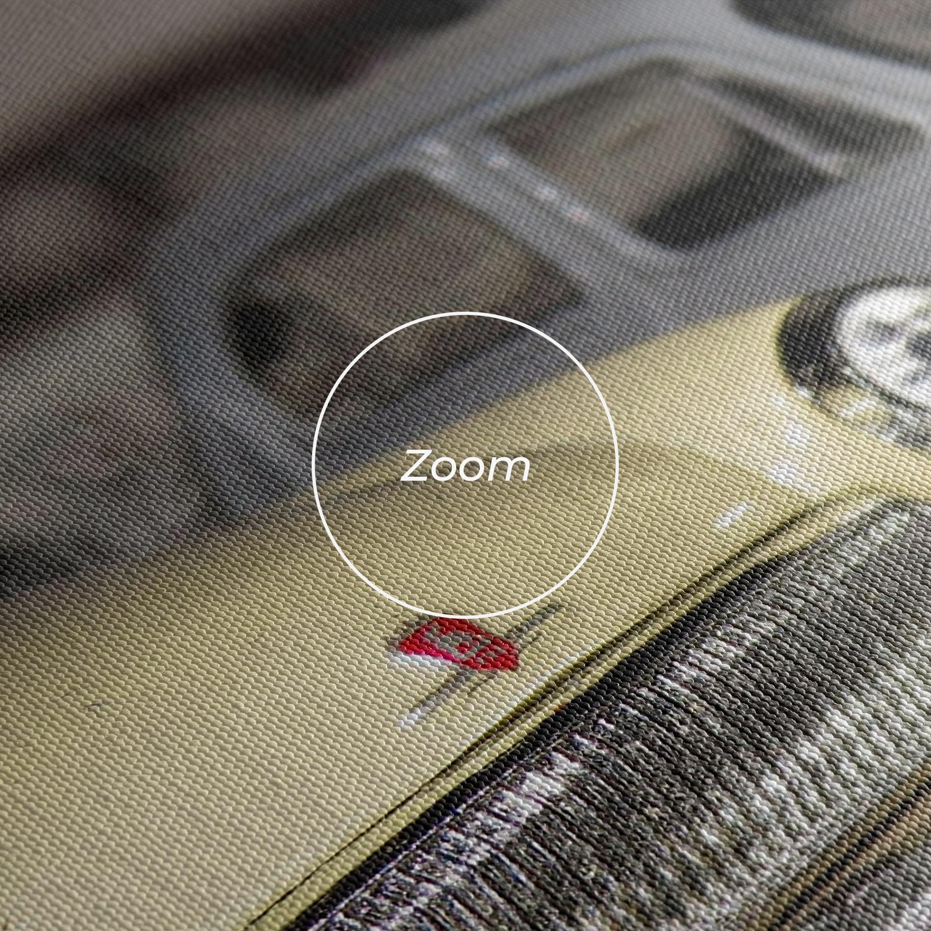 Vászonkép Cream Grey Car mockup 3