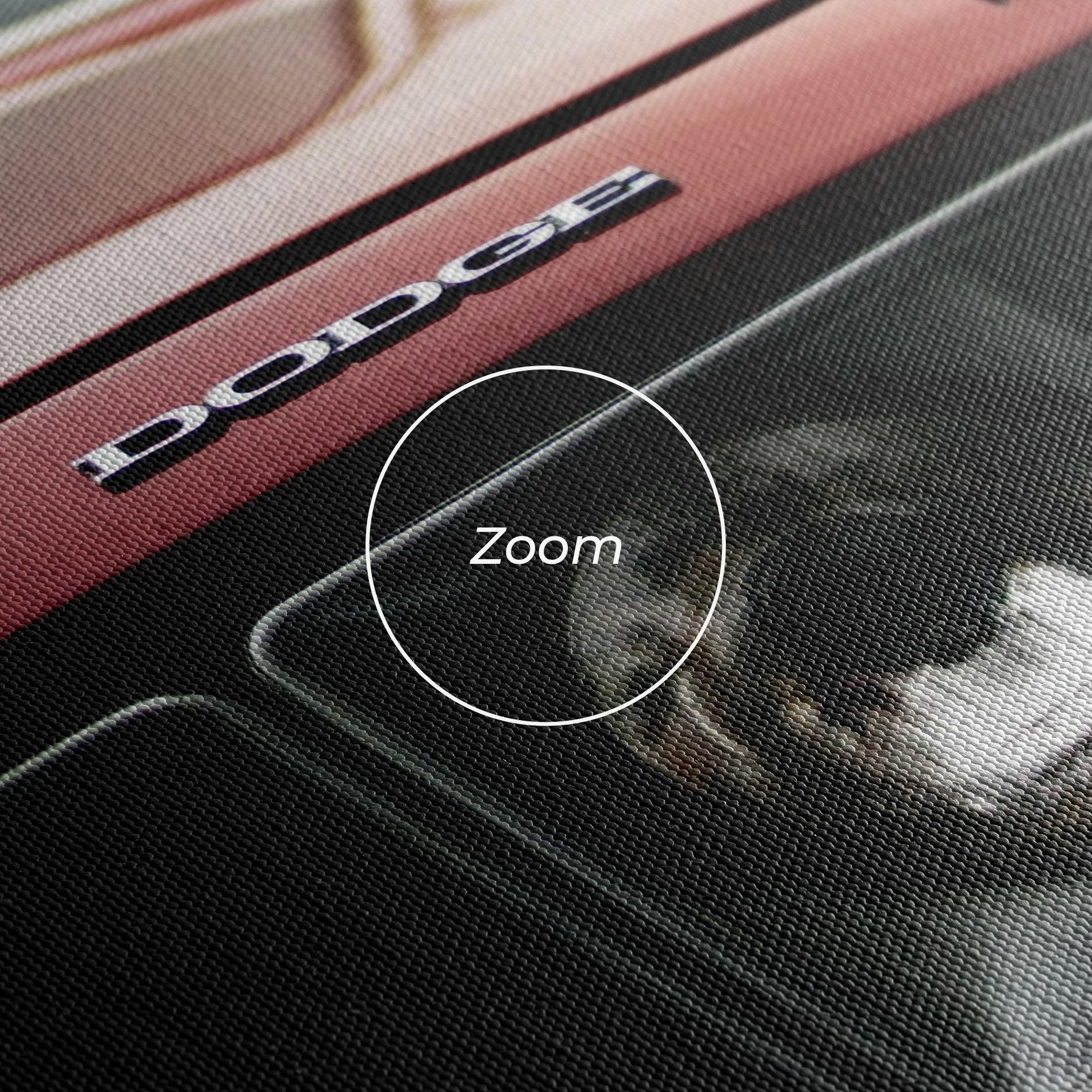 Vászonkép Dark Vintage Red mockup 3