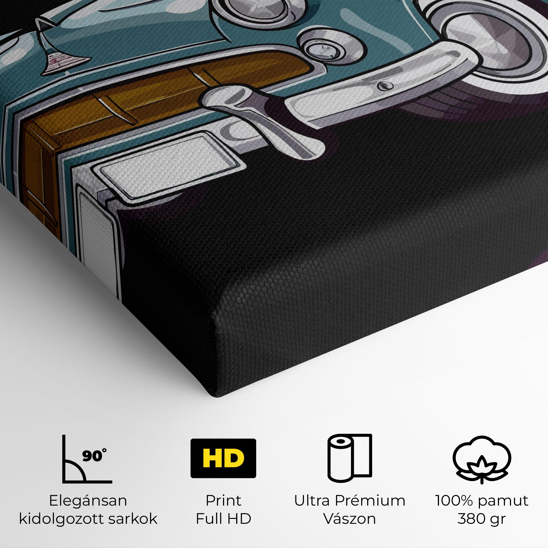 Vászonkép Ford Thunderbolt mockup 4