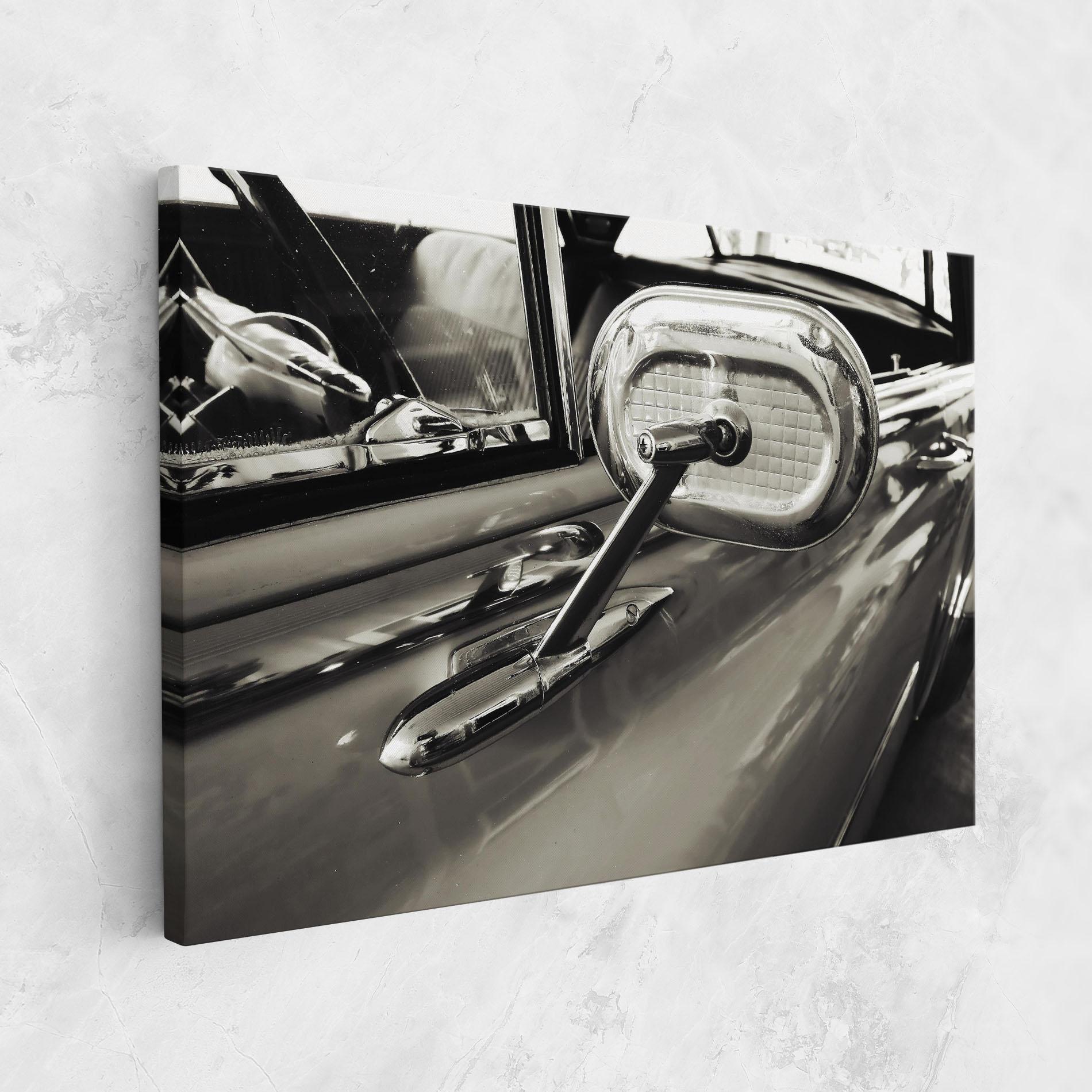 Vászonkép Close Up Grey Car mockup 1