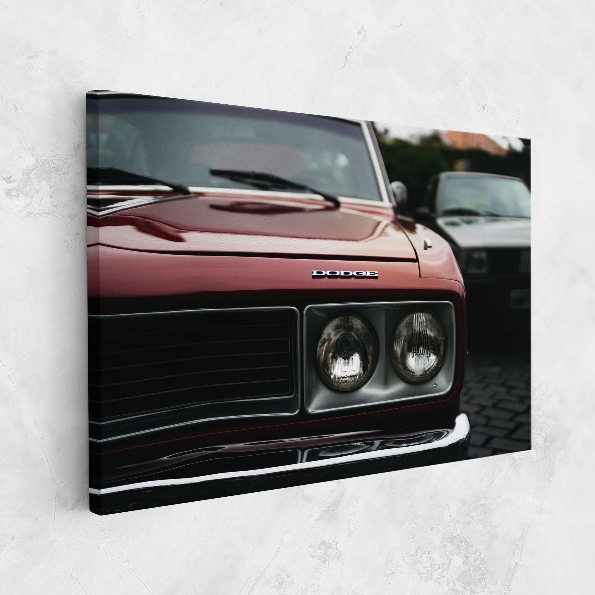 Dark Vintage Red mockup 1