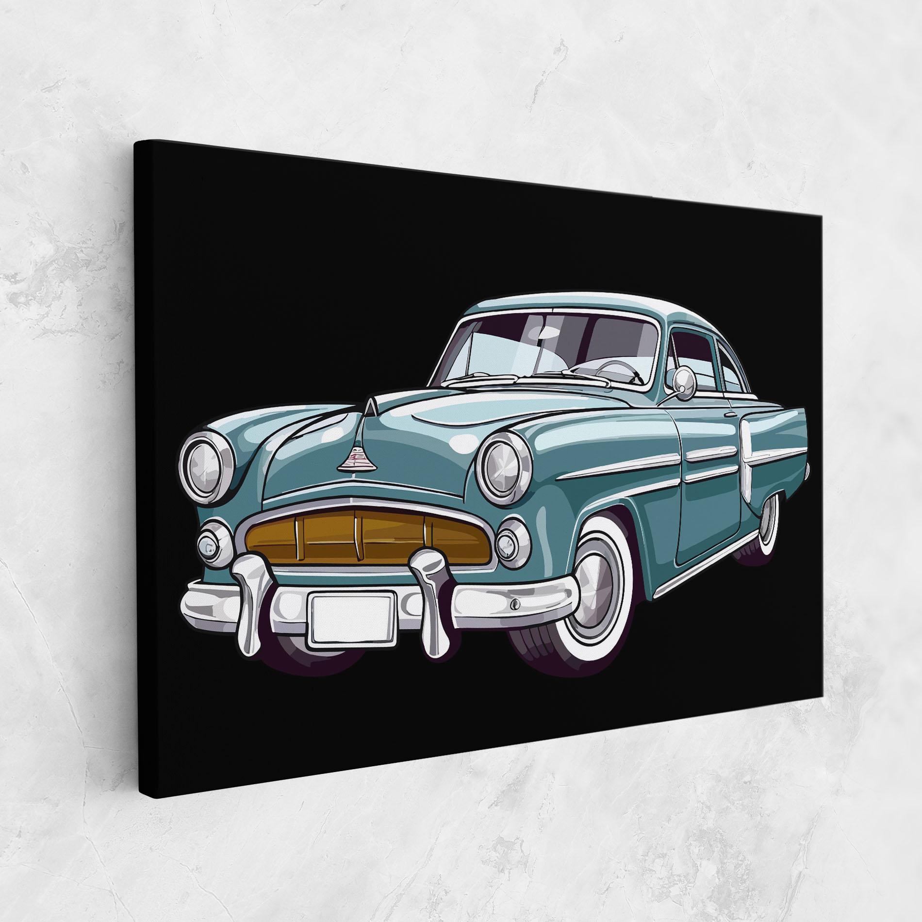 Vászonkép Ford Thunderbolt mockup 1