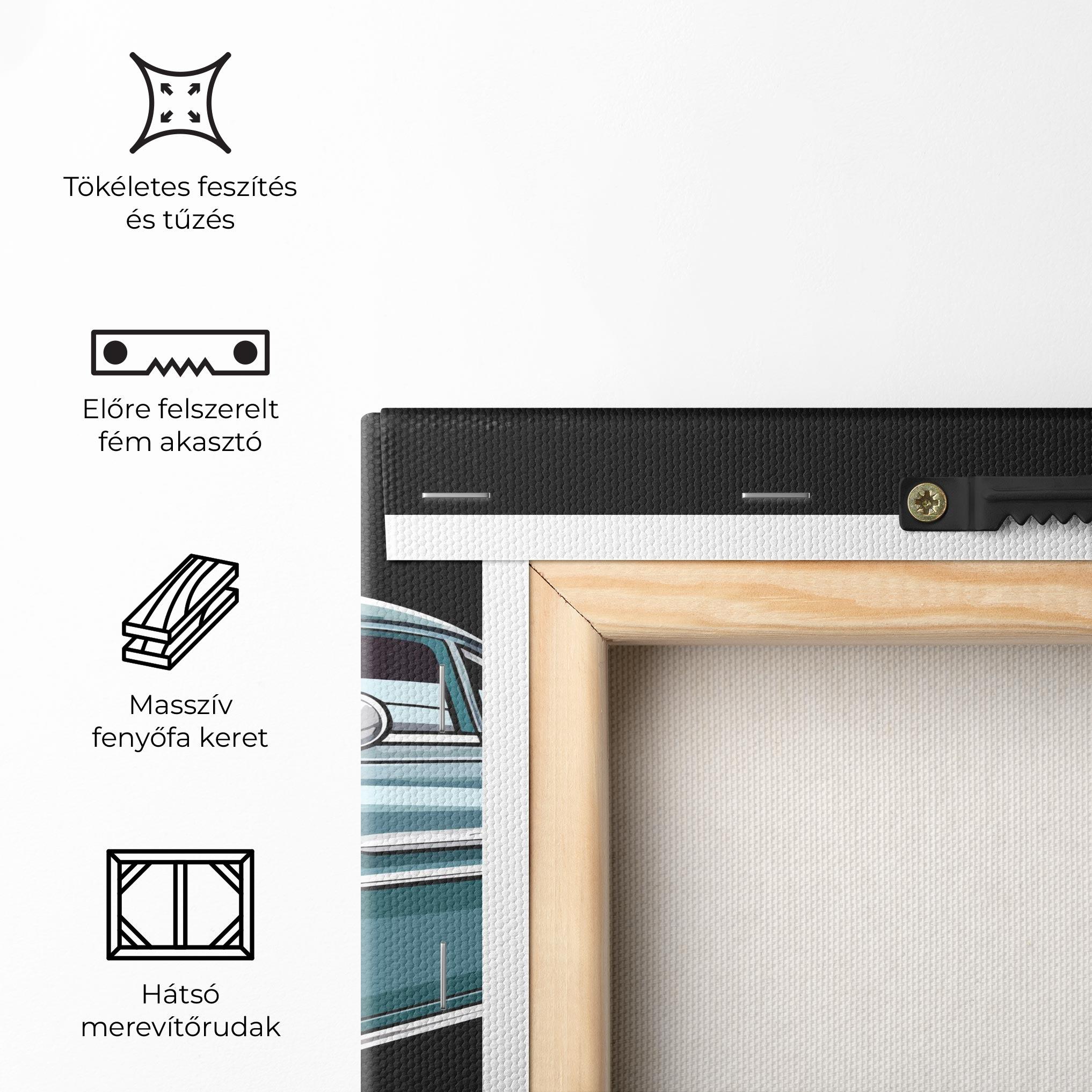 Vászonkép Ford Thunderbolt mockup 5