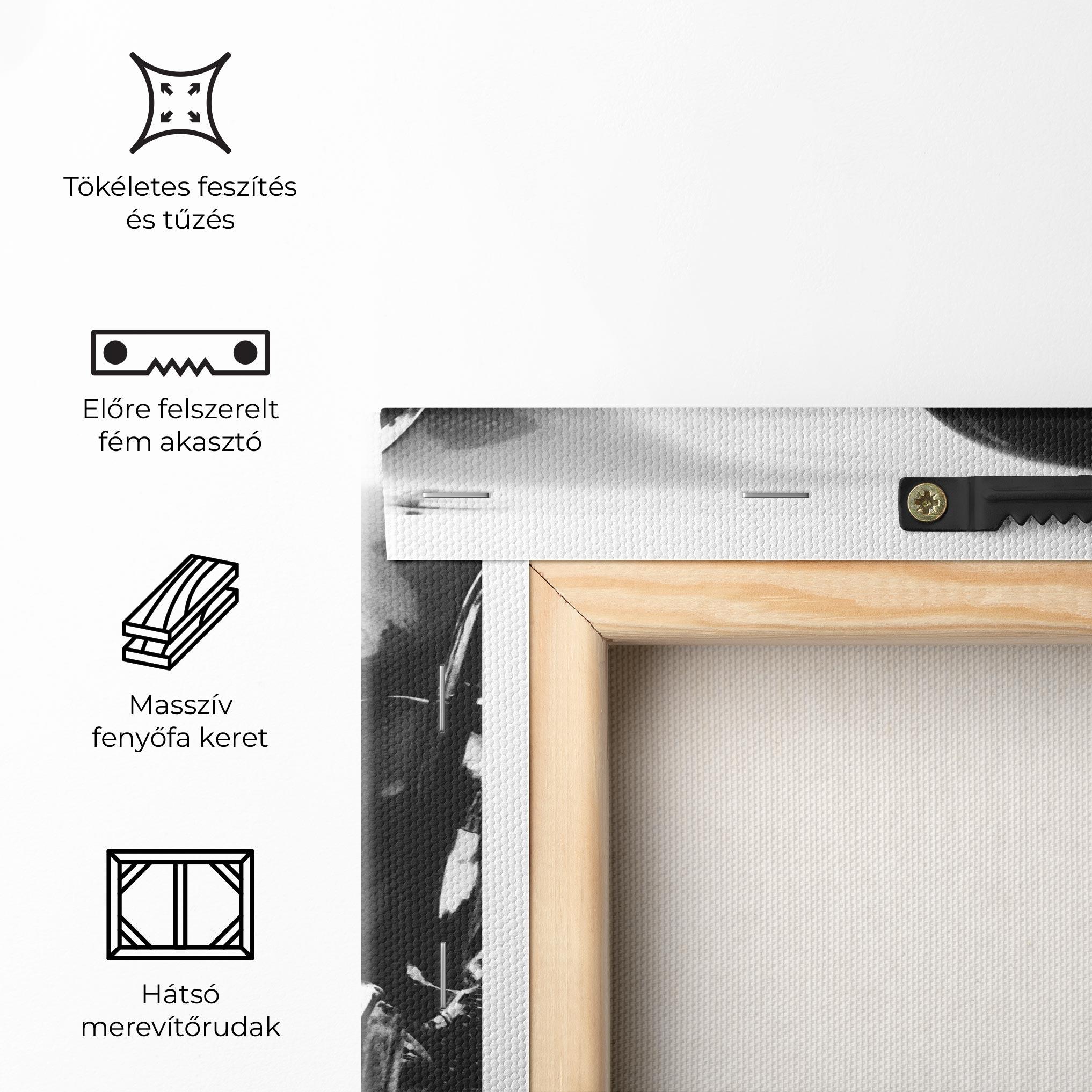 Vászonkép Old Closeup Car mockup 5