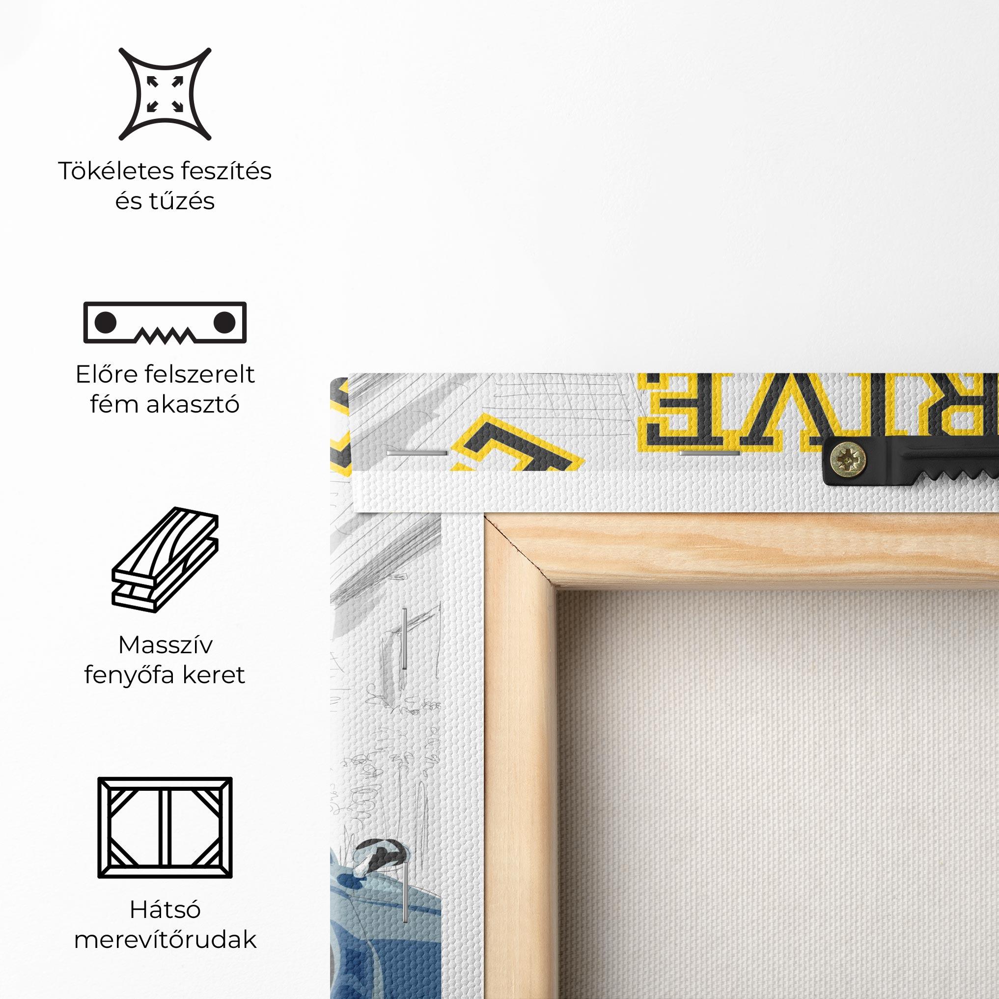 Vászonkép Vintage Drive mockup 5