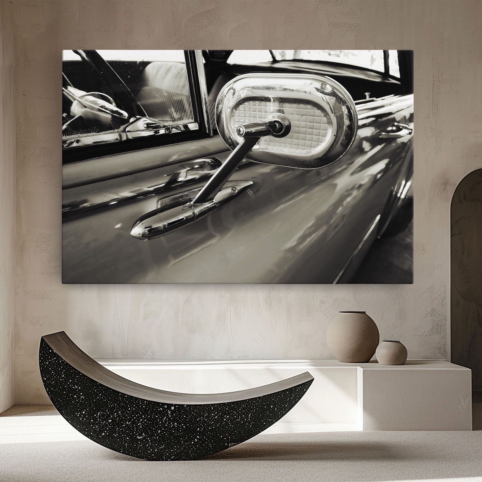 Close Up Grey Car mockup 8