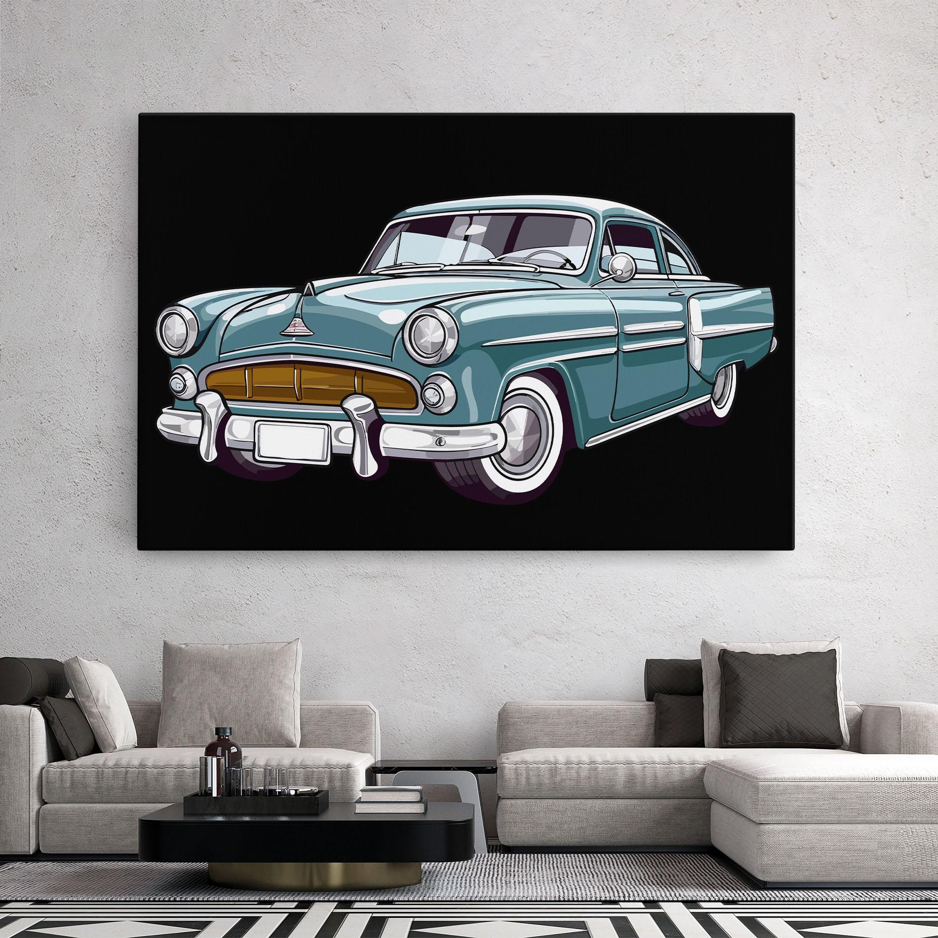 Vászonkép Ford Thunderbolt mockup 2