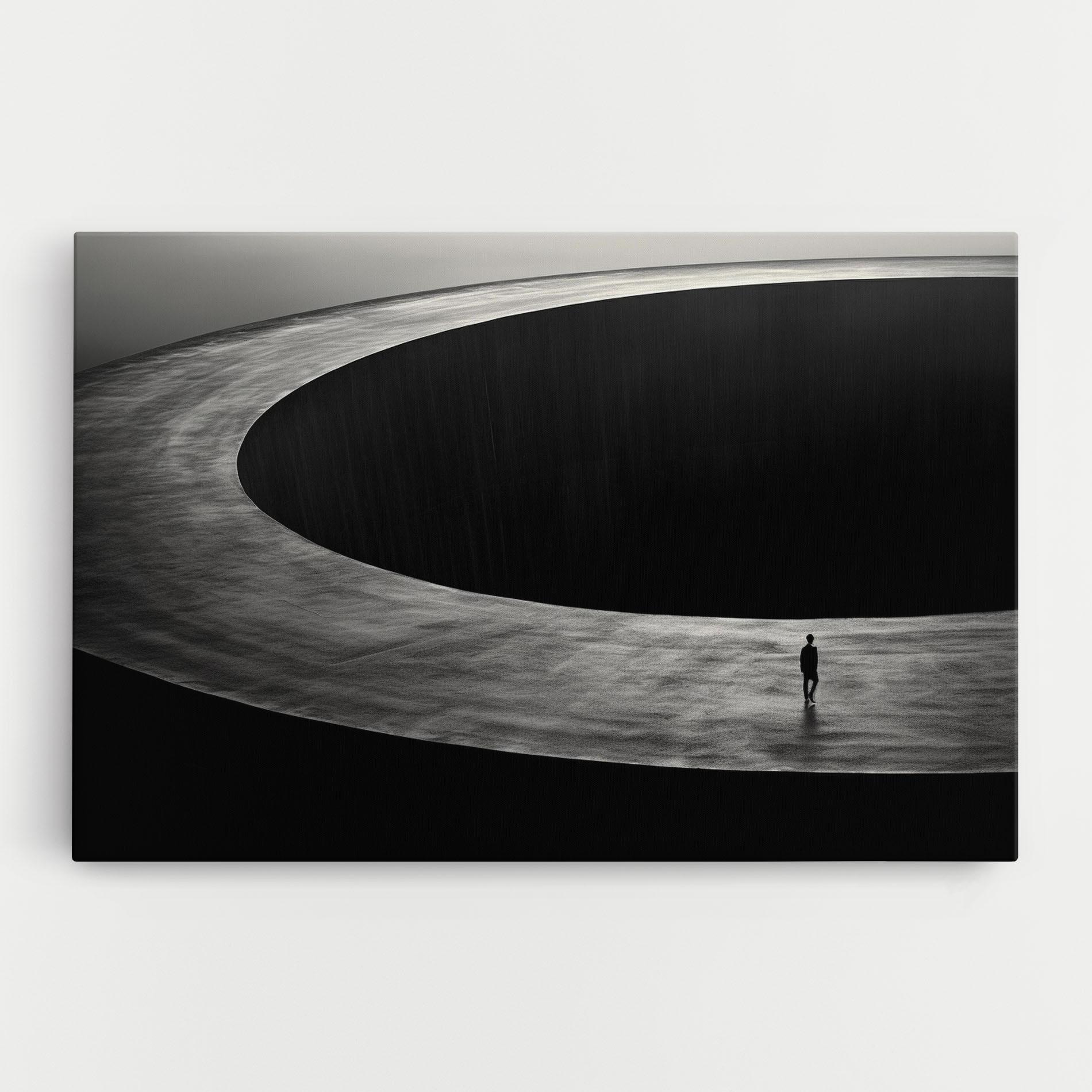 Vászonkép Man Walking mockup 0