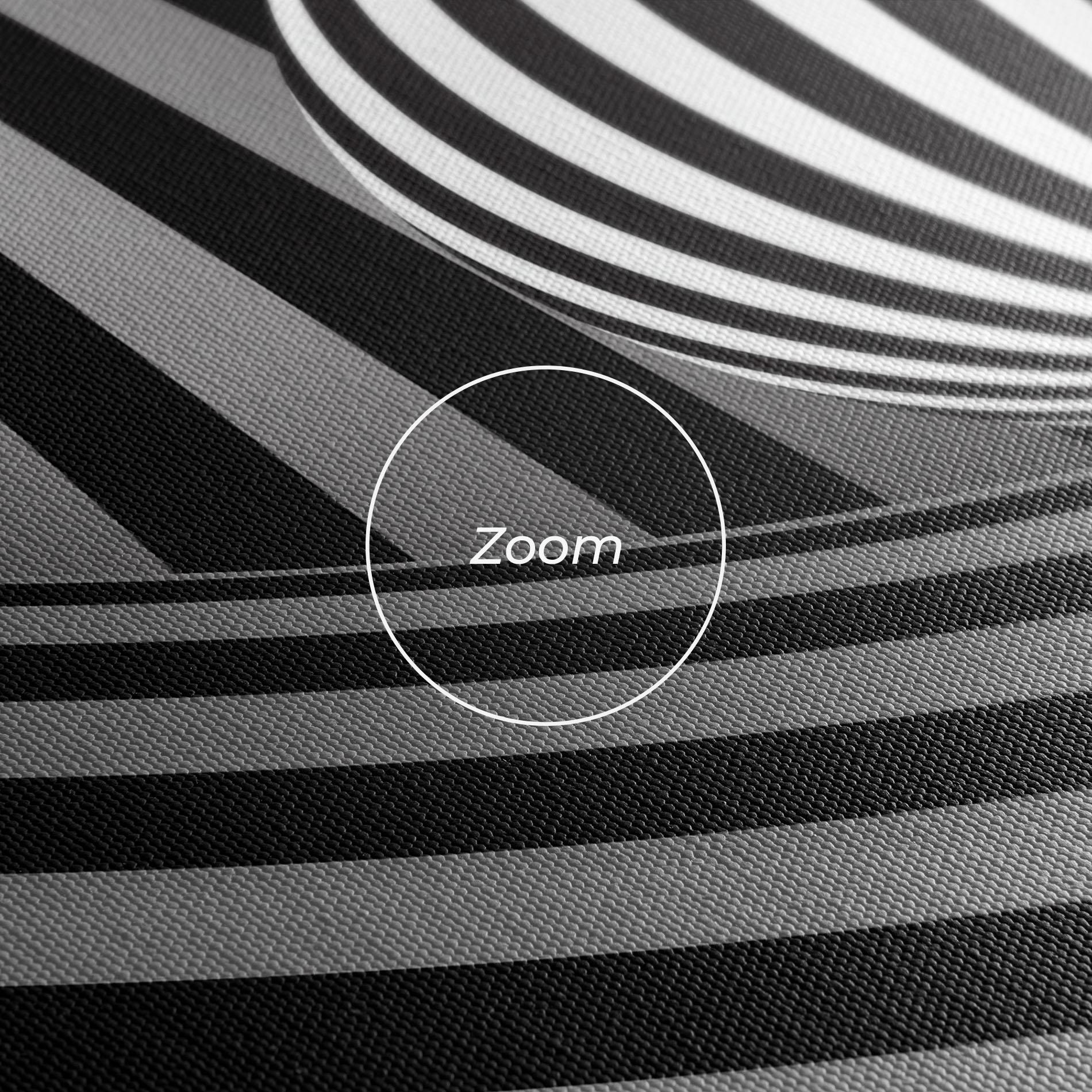 Vászonkép 3d Zebra Ball mockup 3