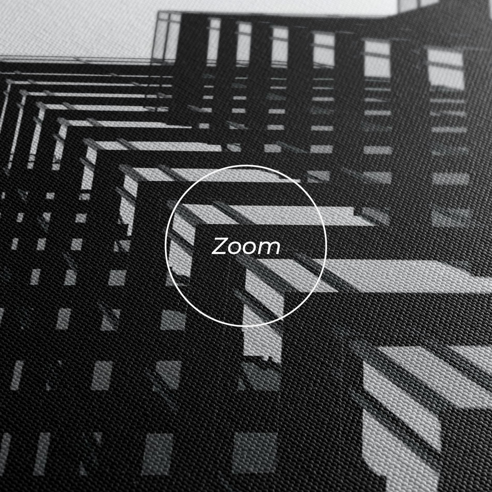 Vászonkép Black Building mockup 3