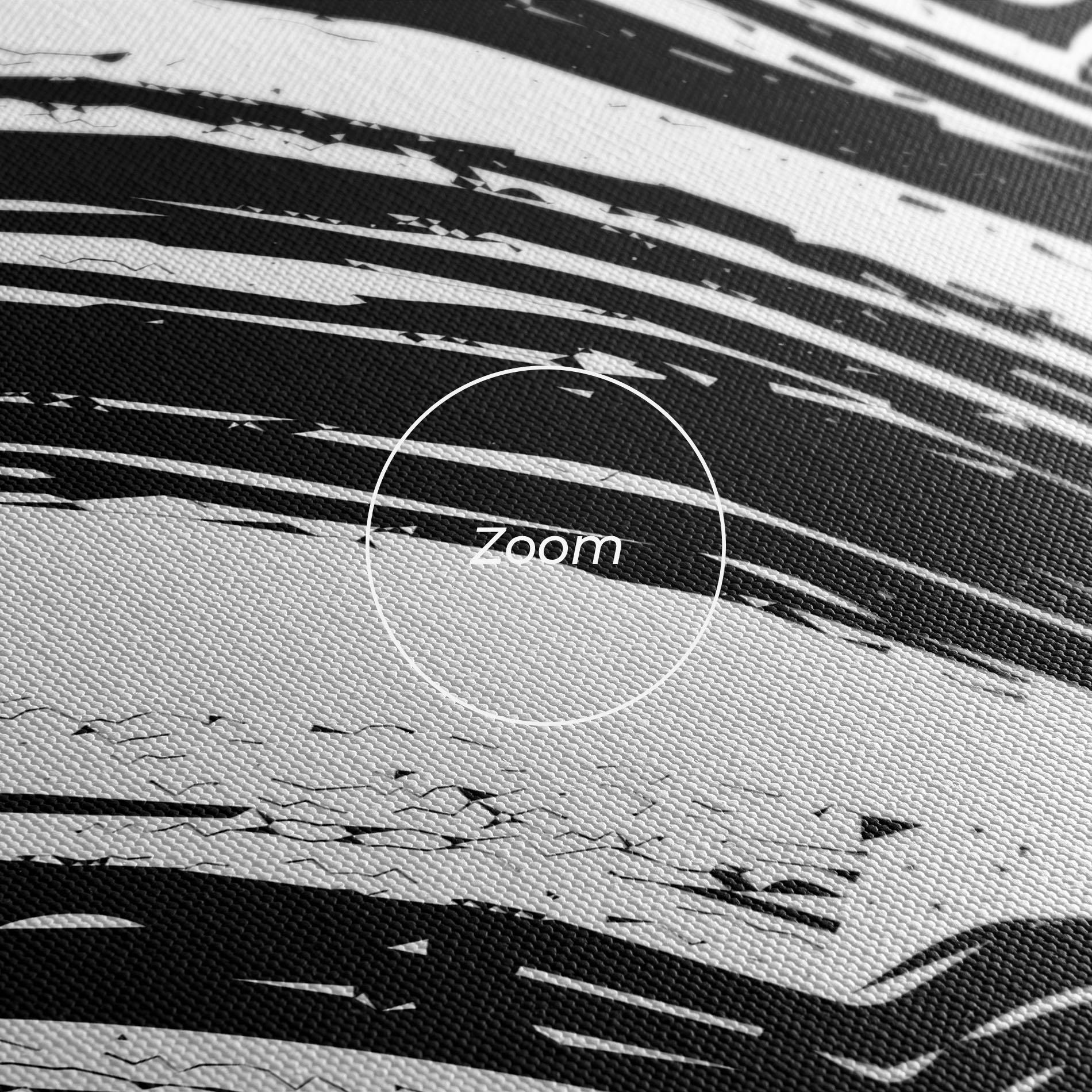 Vászonkép Black Liquid White mockup 3