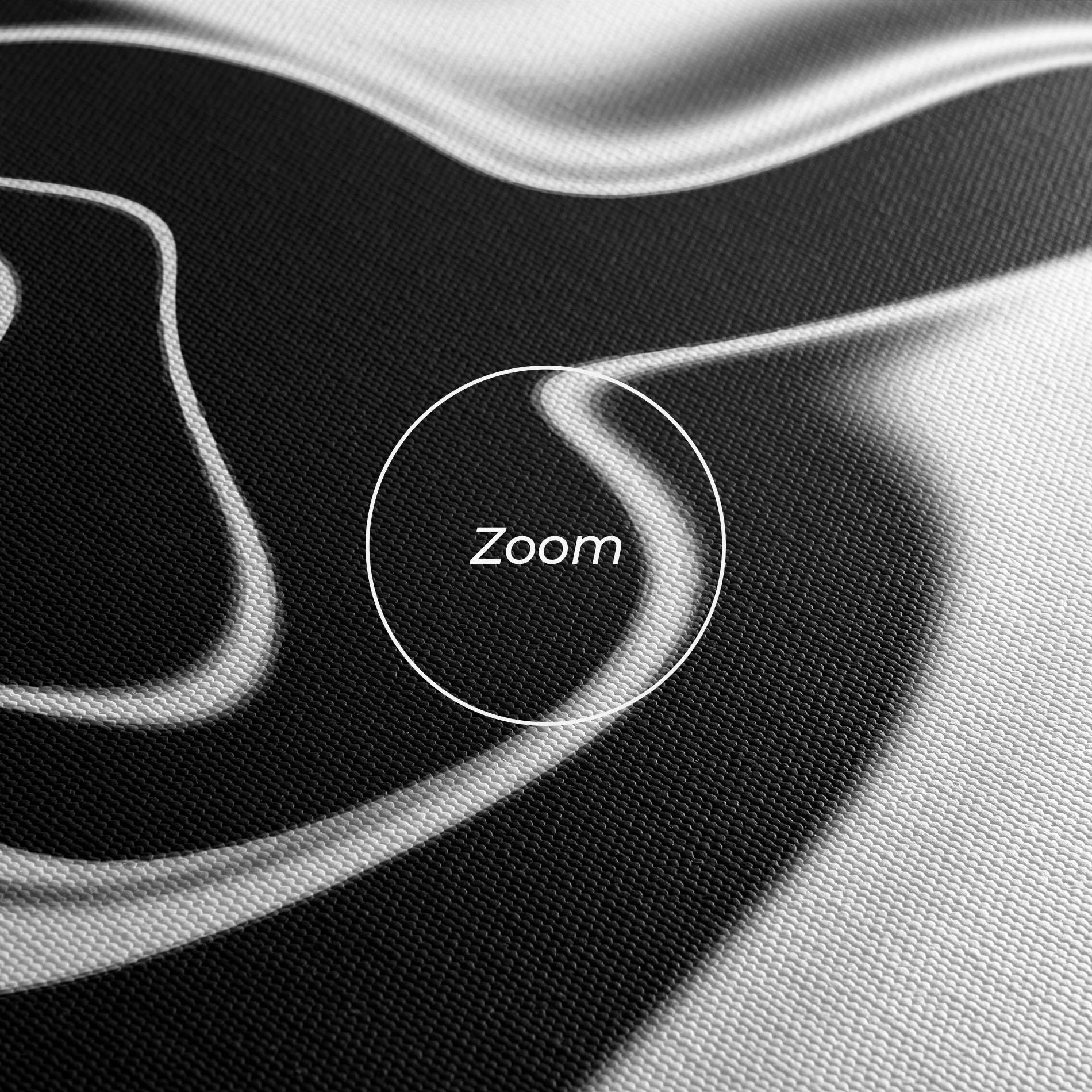 Vászonkép Black Metalic Art mockup 3