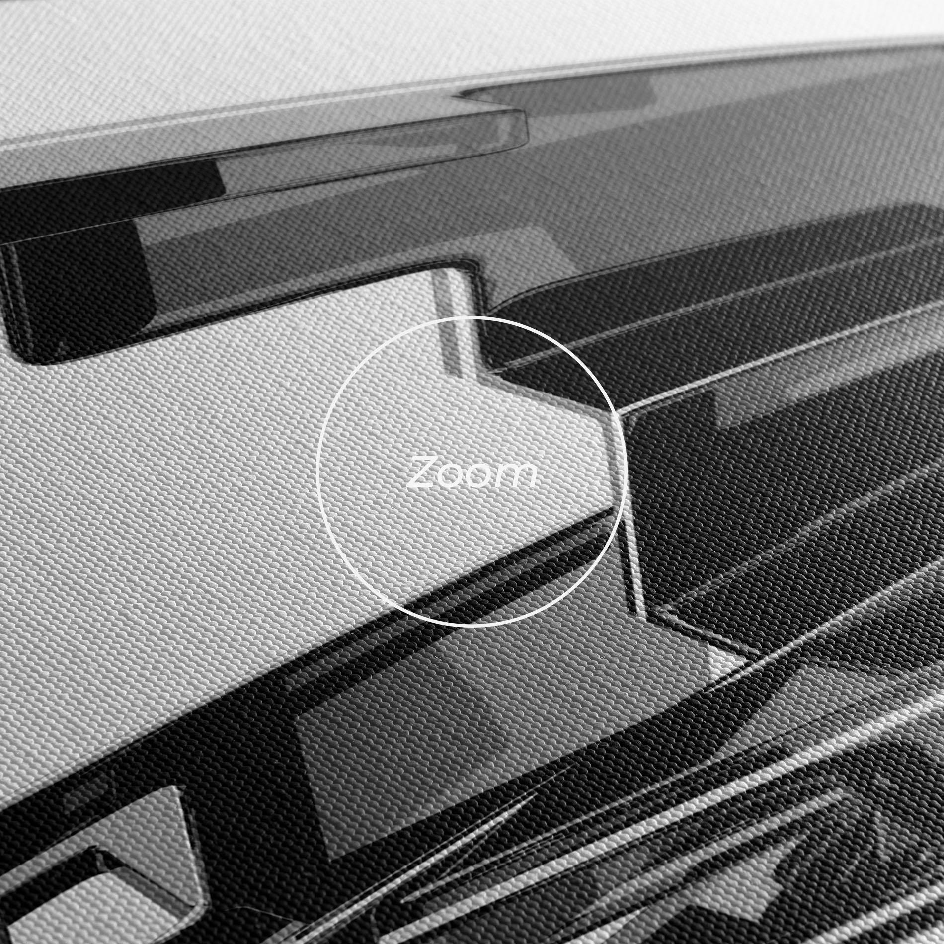 Vászonkép Glossy Sculpture mockup 3