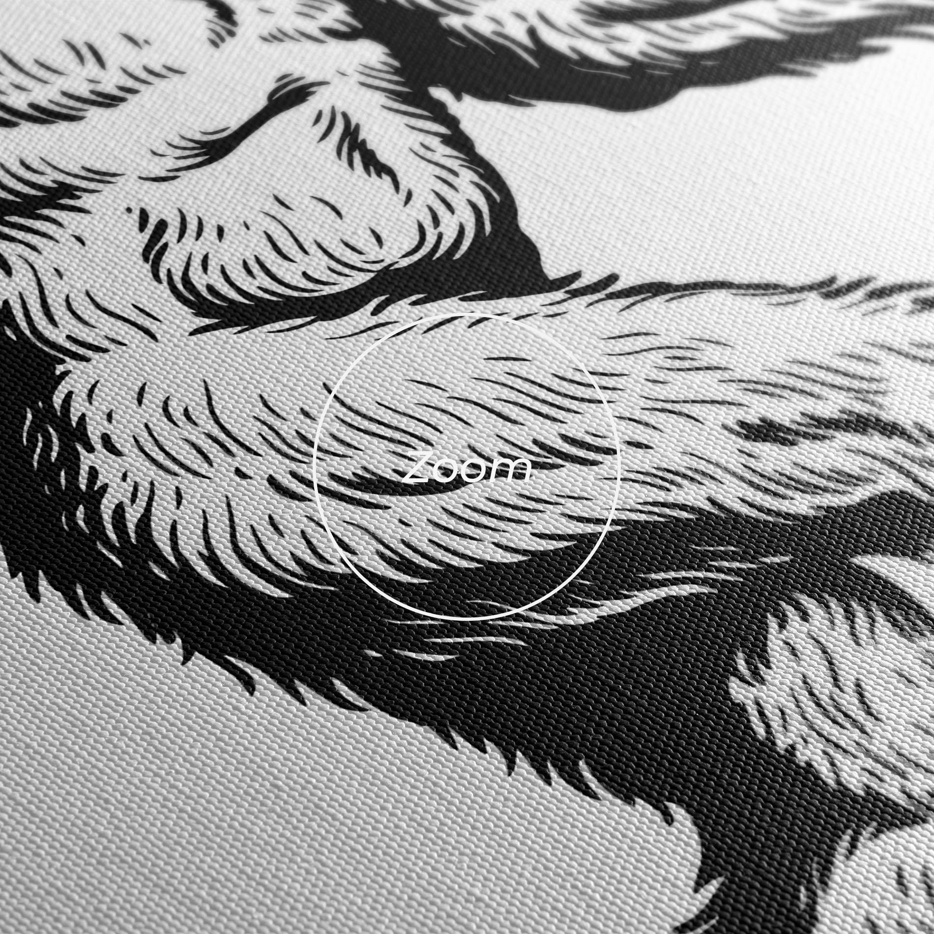 Vászonkép Yeti mockup 3