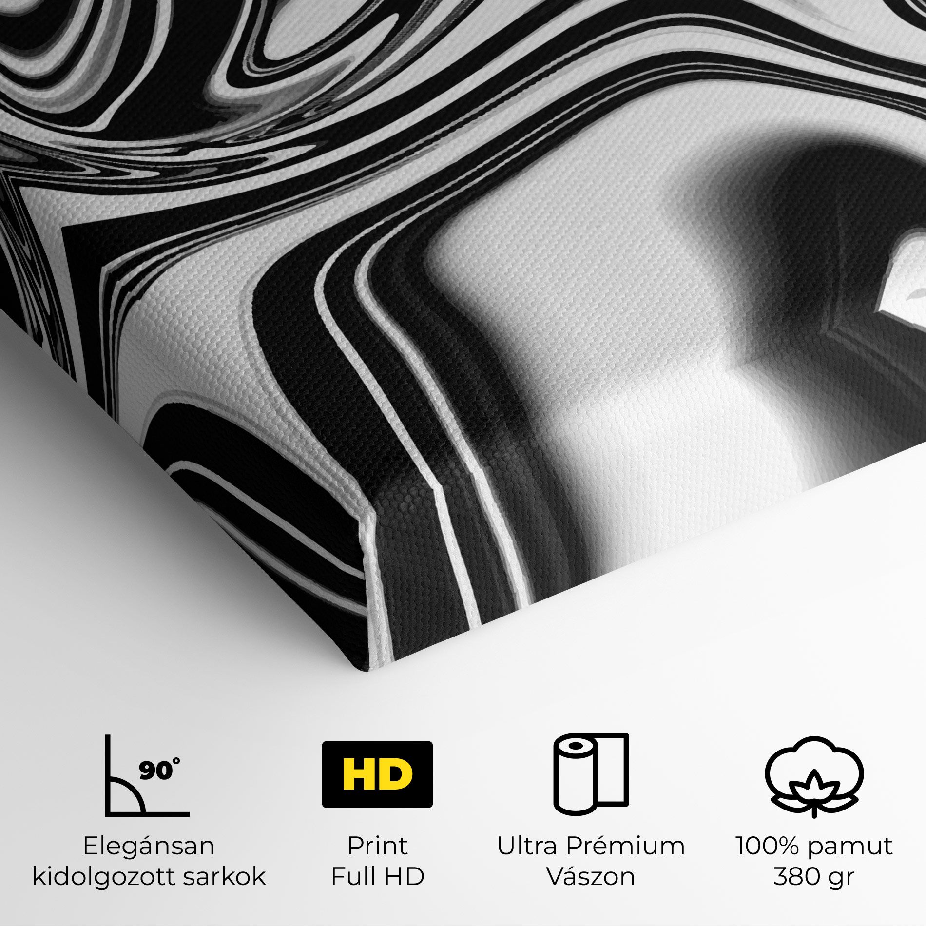 Black White Liquid mockup 4