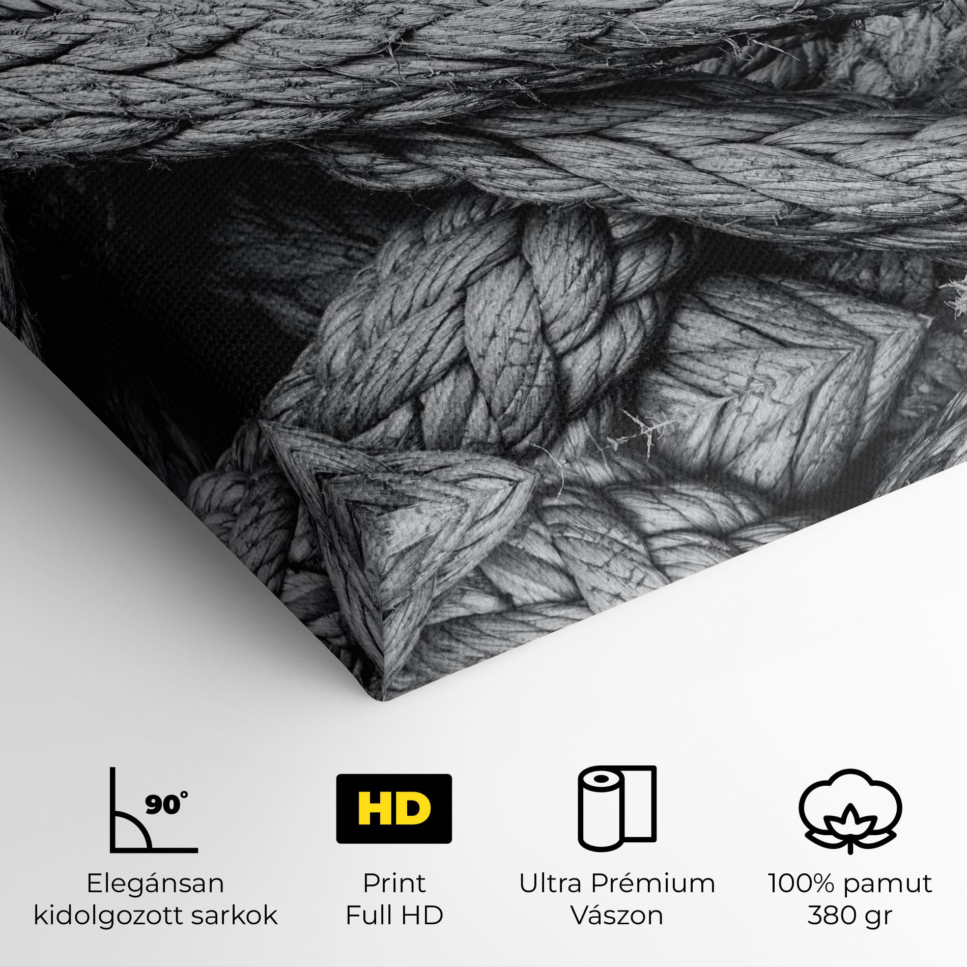 Vászonkép Gray String mockup 4