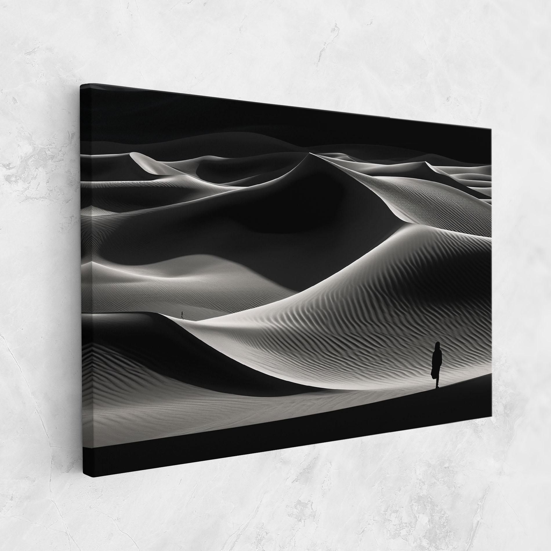 Vászonkép Dune Silhouette mockup 1