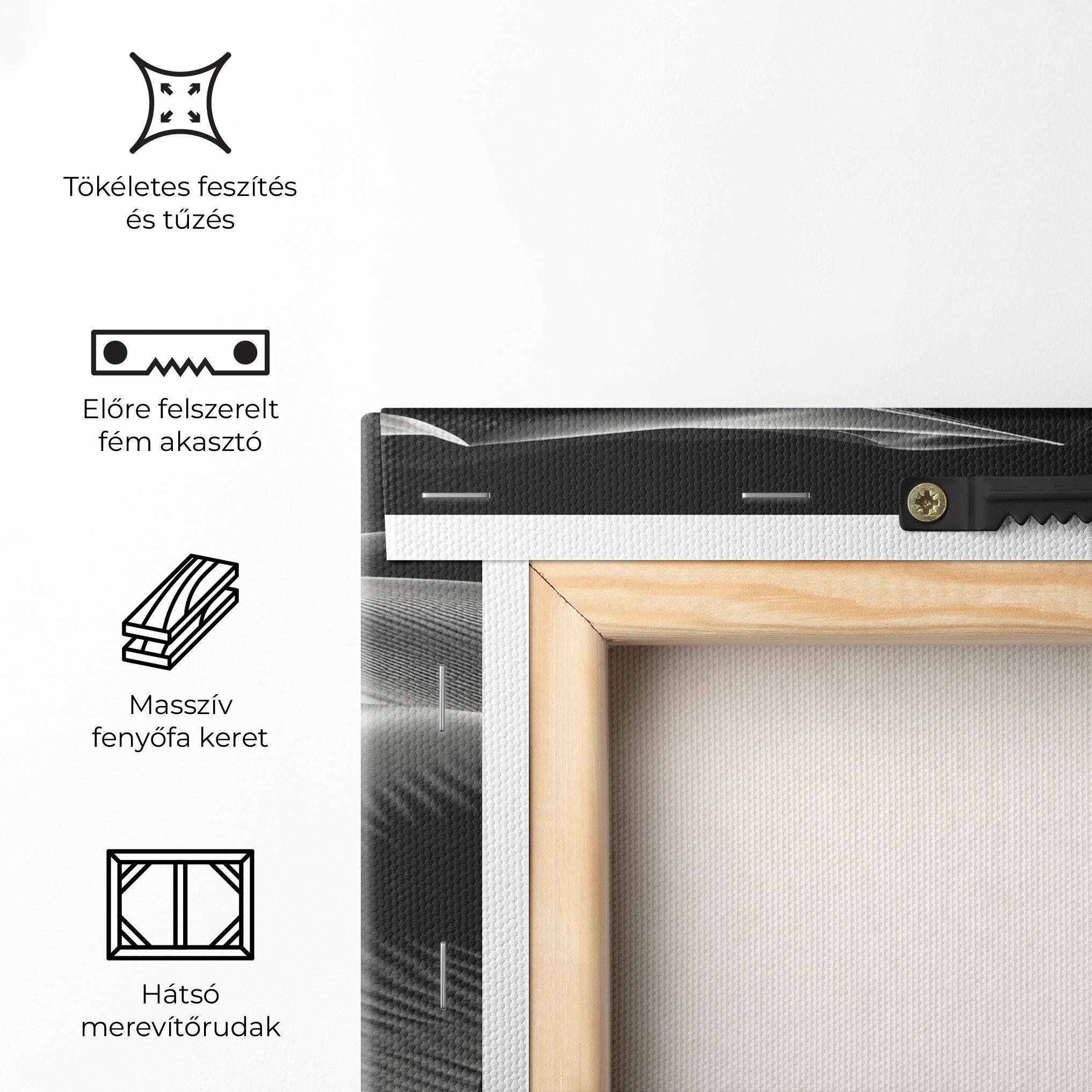 Vászonkép Dune Silhouette mockup 5