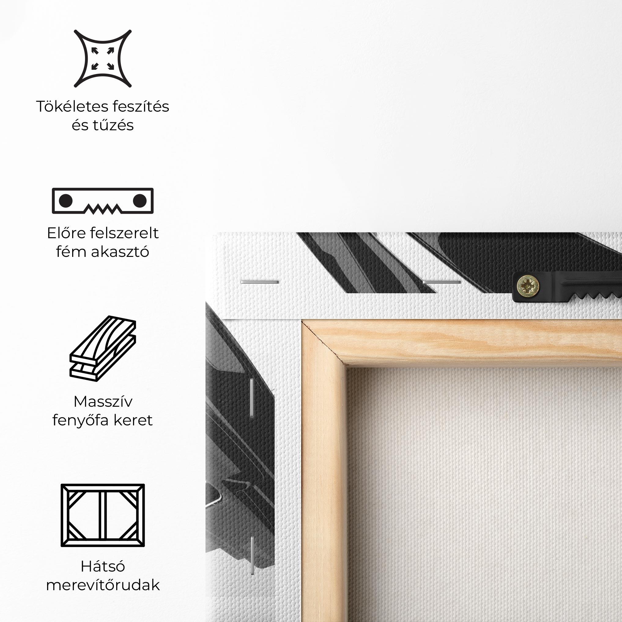 Vászonkép Glossy Sculpture mockup 5