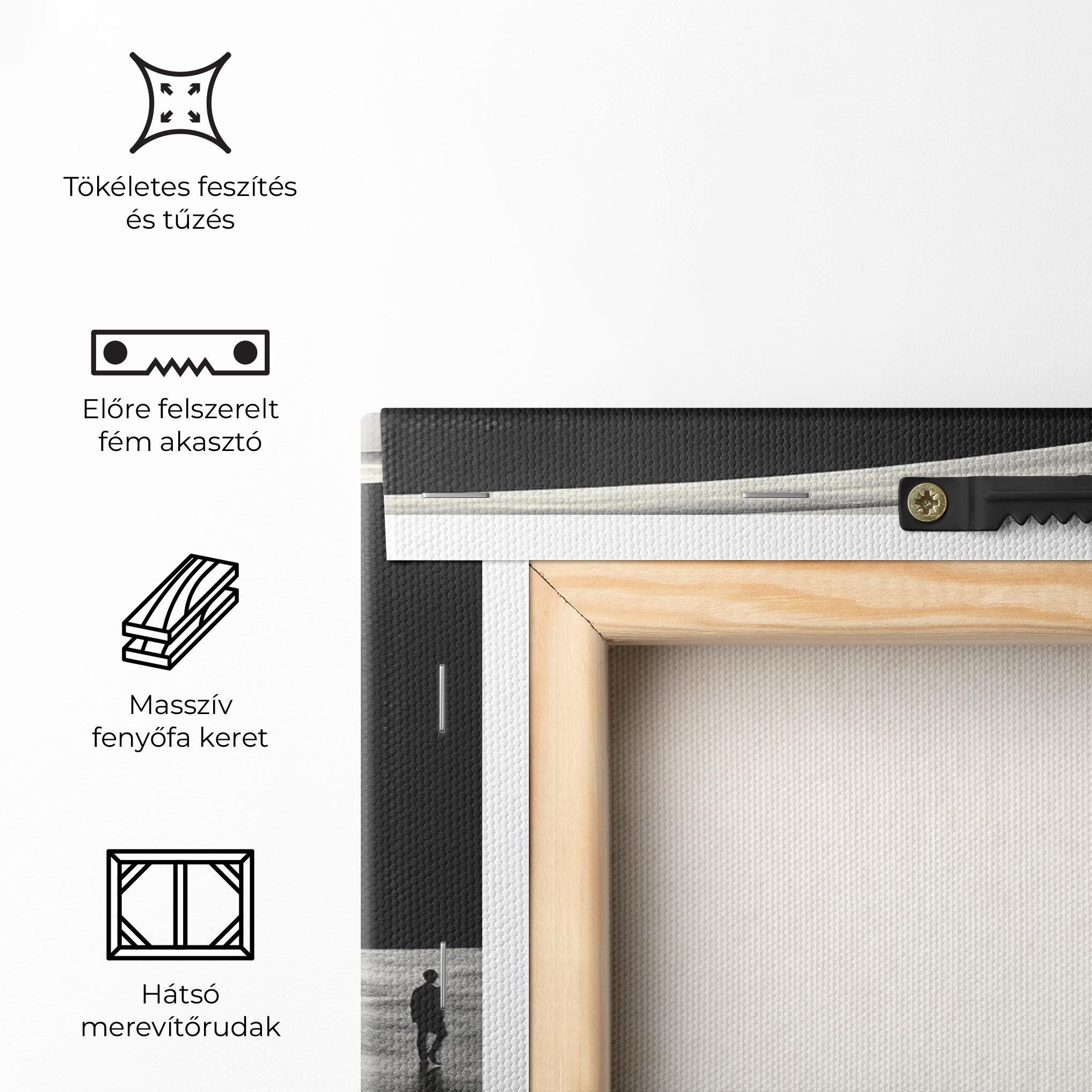 Vászonkép Man Walking mockup 5