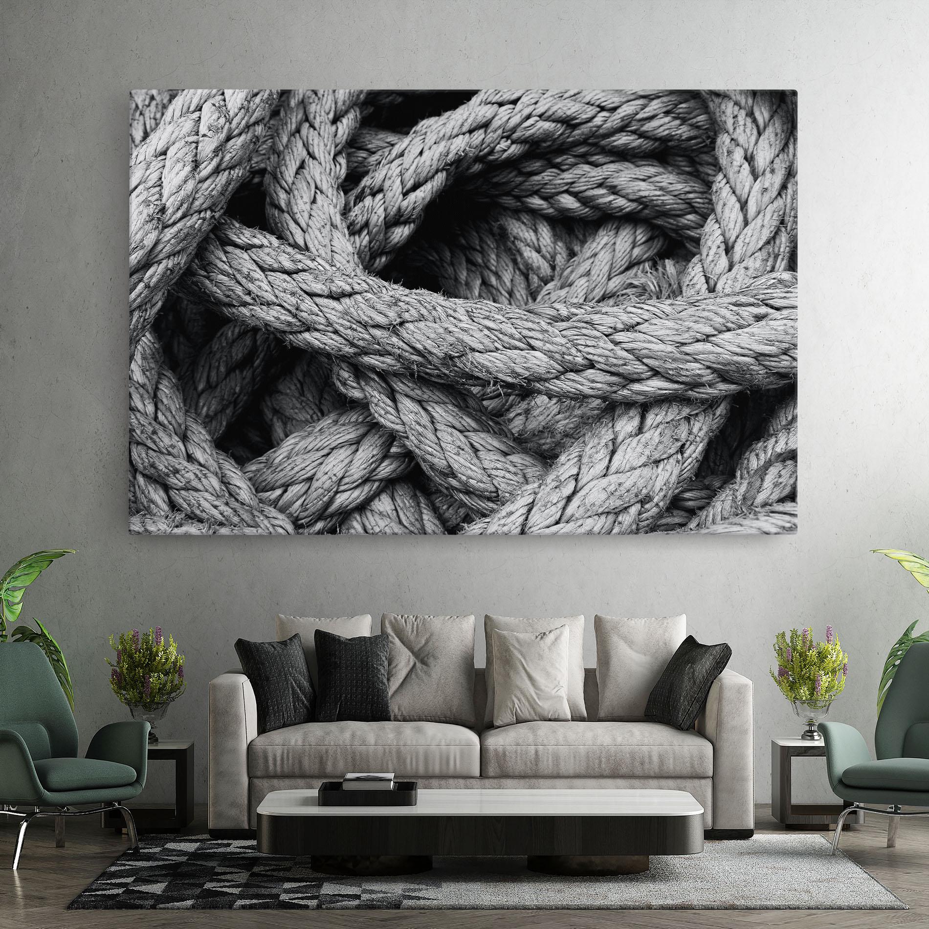 Vászonkép Gray String mockup 7