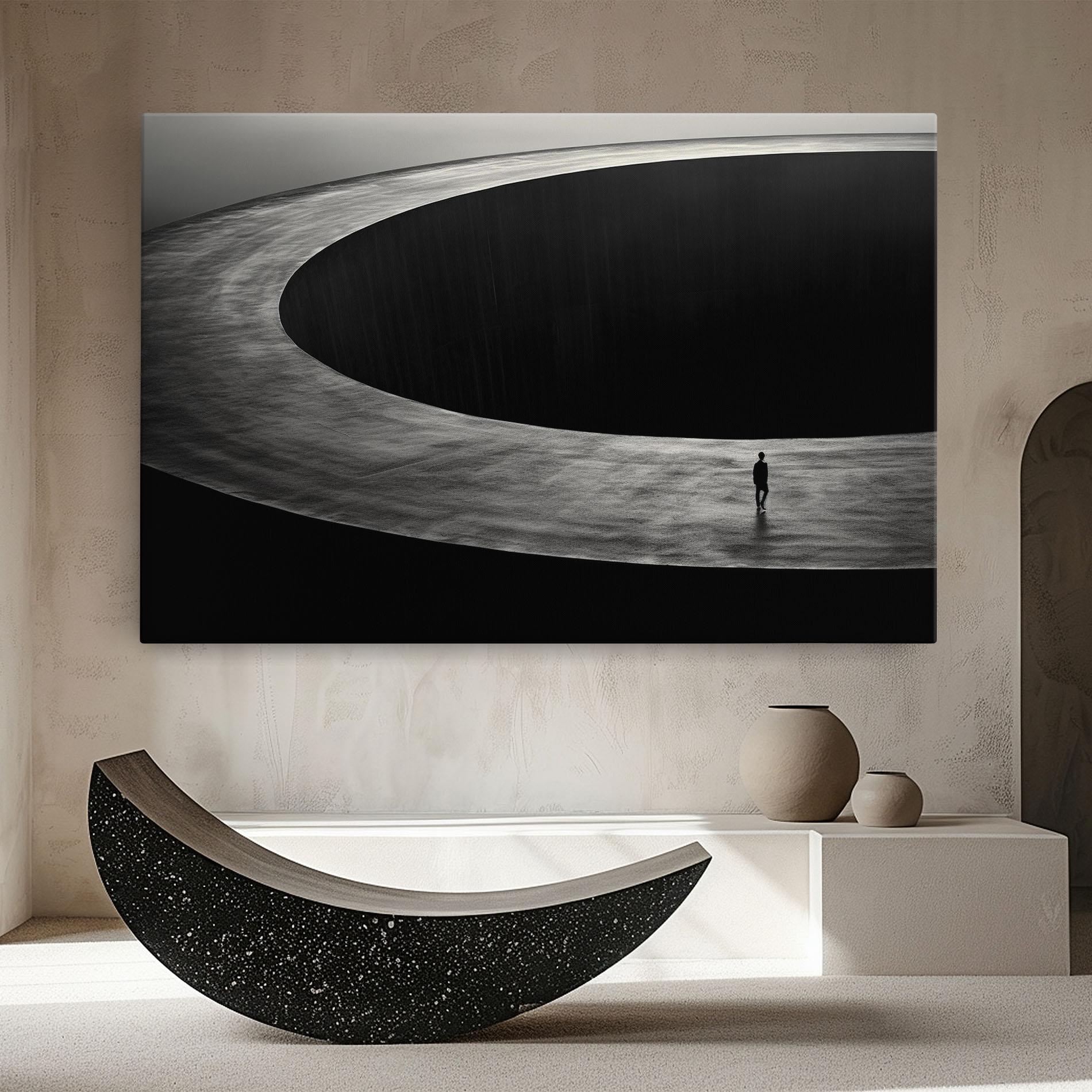 Vászonkép Man Walking mockup 8