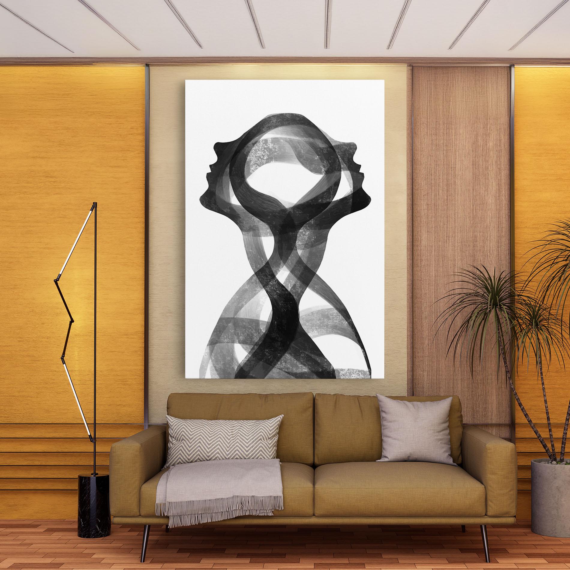 Vászonkép Human Conection mockup 9