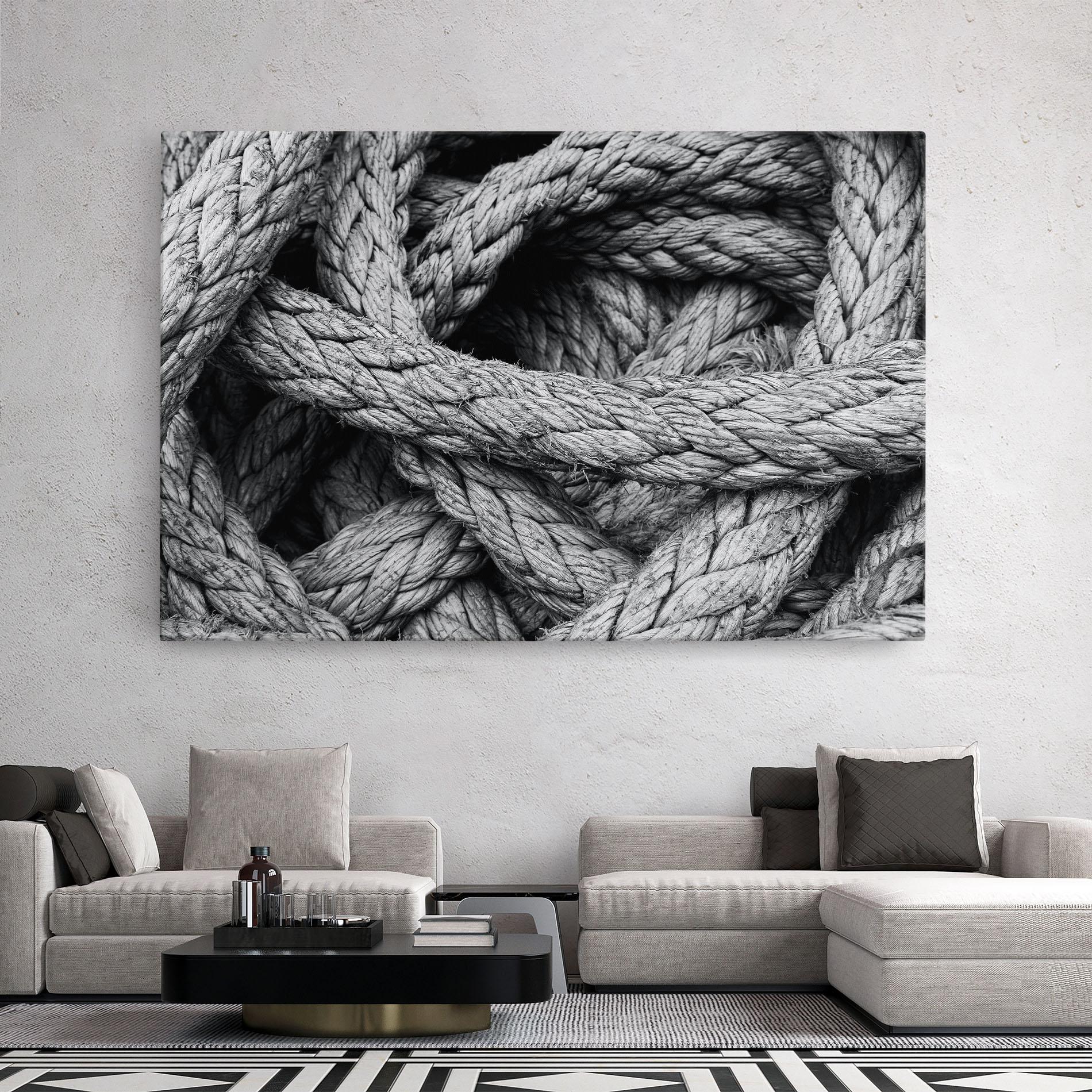 Vászonkép Gray String mockup 2