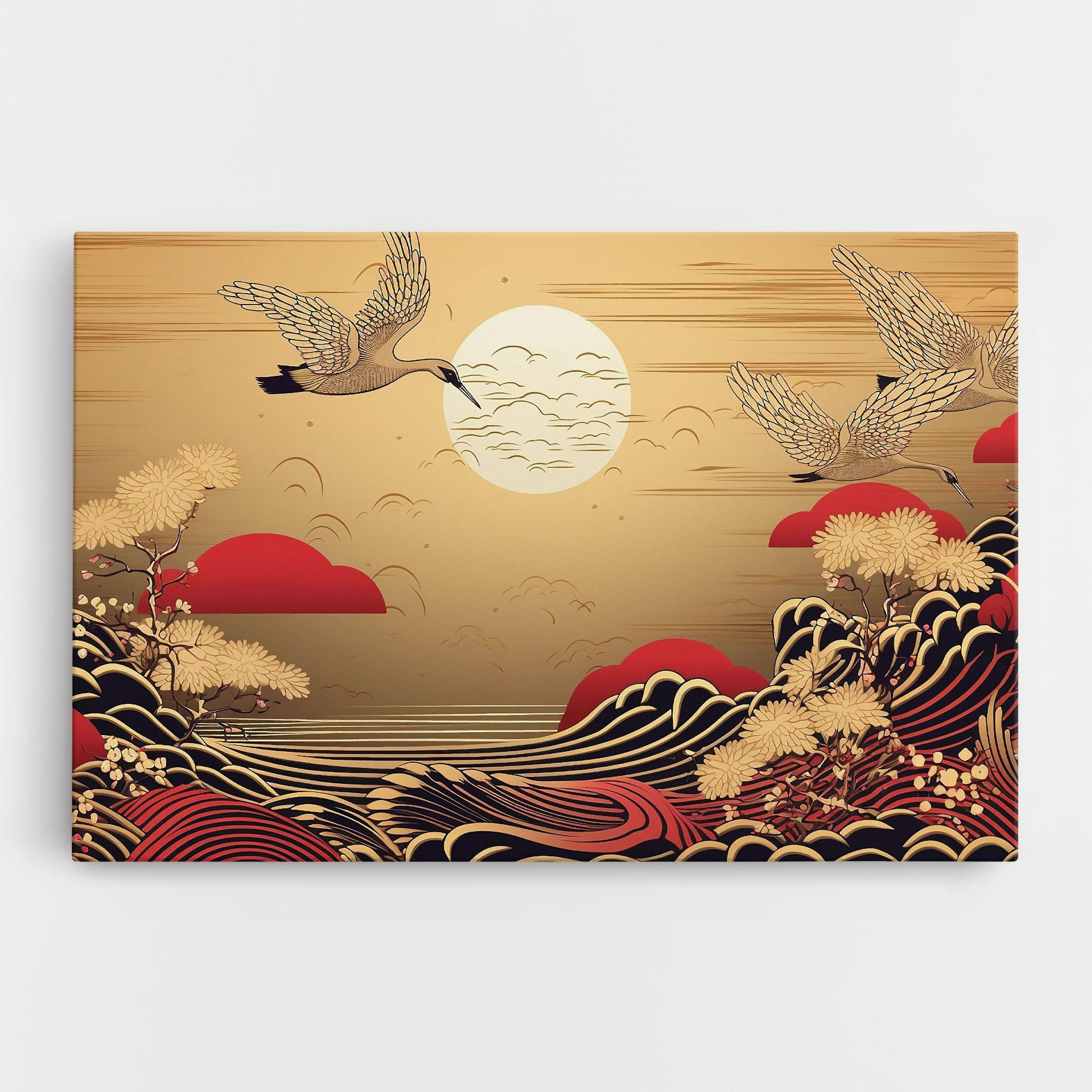 Vászonkép Chinese Wind Art mockup 0