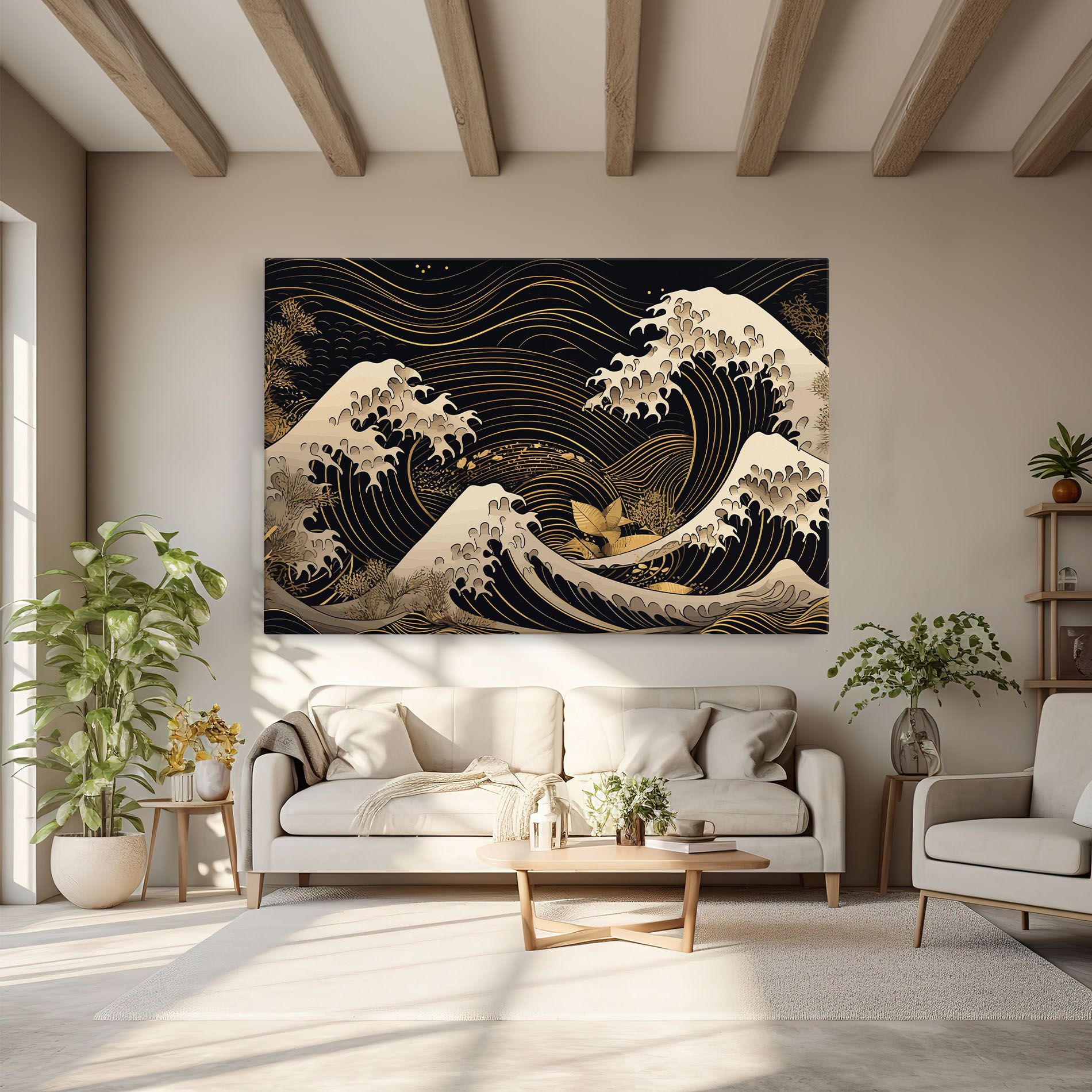 Asiatic Gold Wave mockup 6