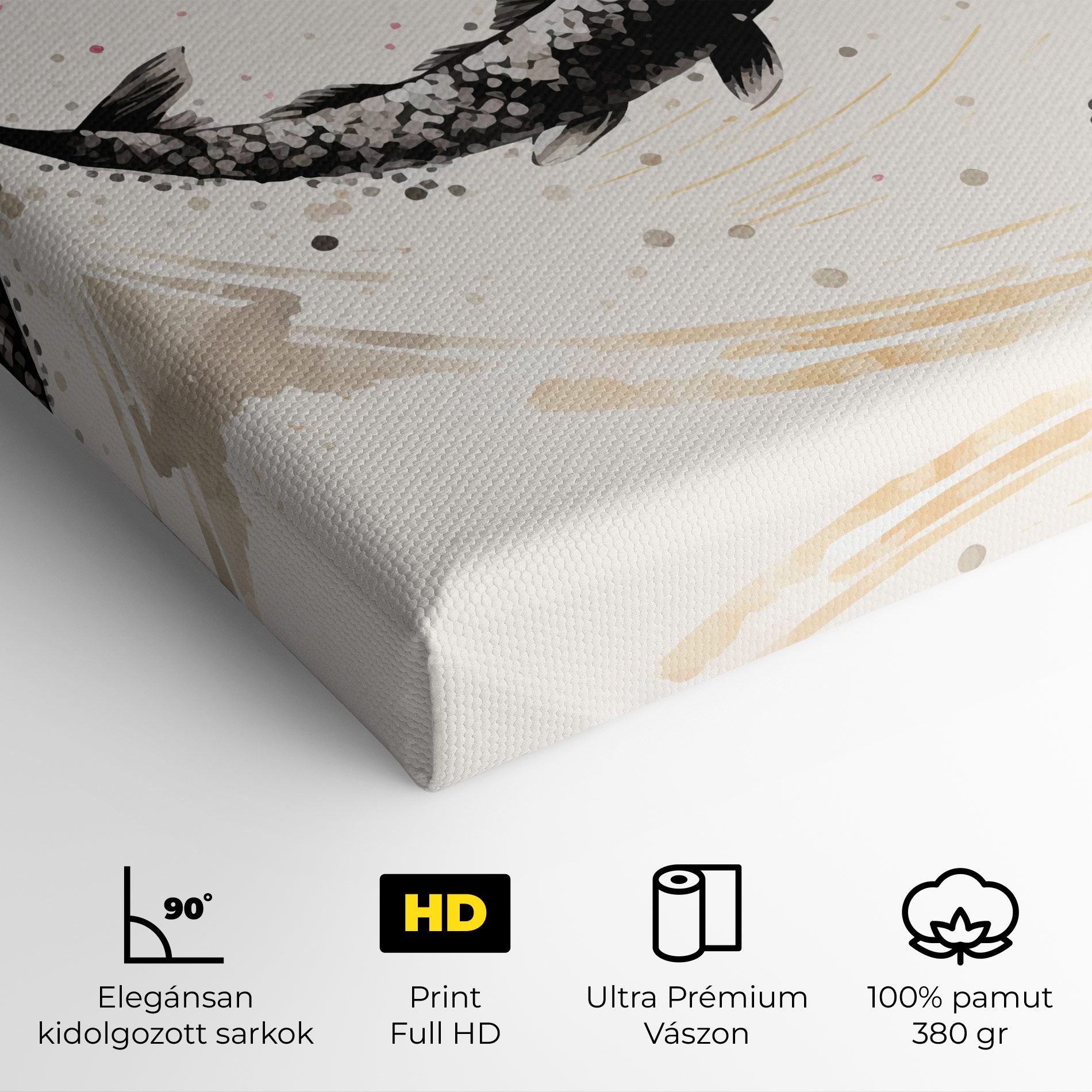 Asiatic Flower Fish mockup 4