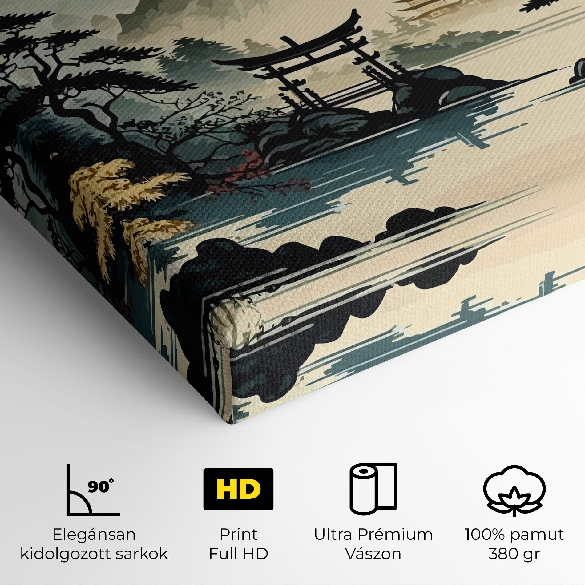 Cream Chinese Mountain mockup 4