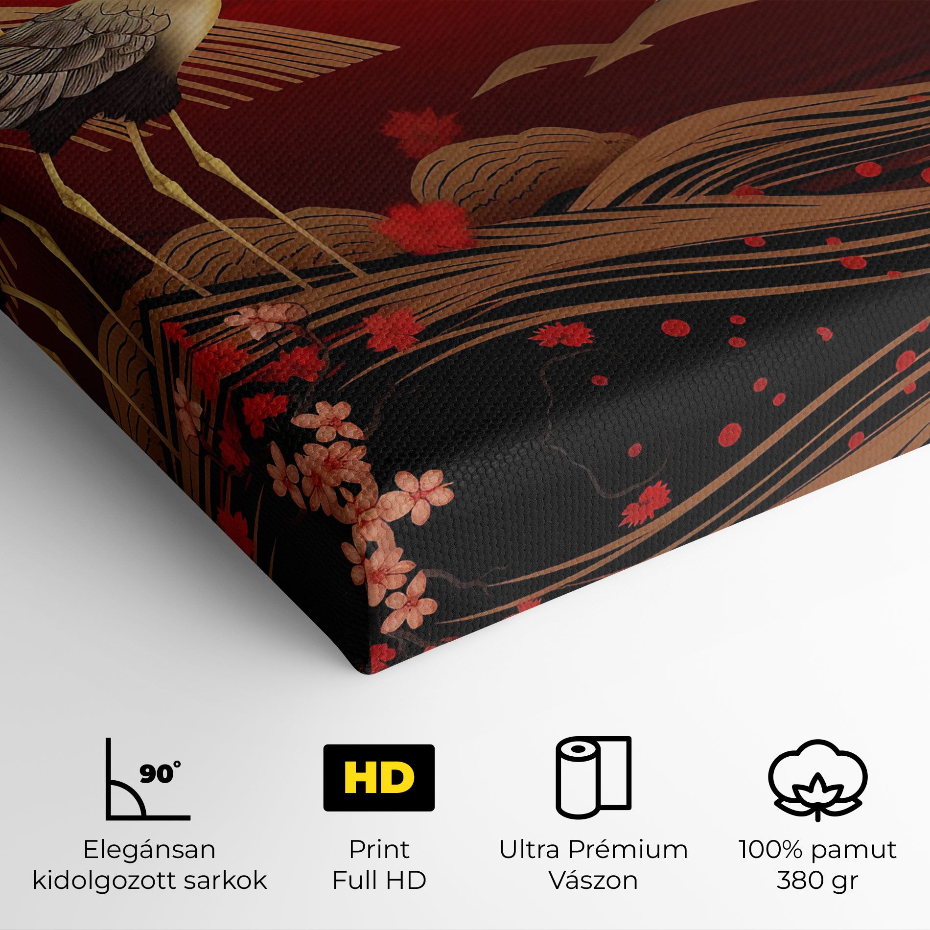 Gold Landscape Painting mockup 4