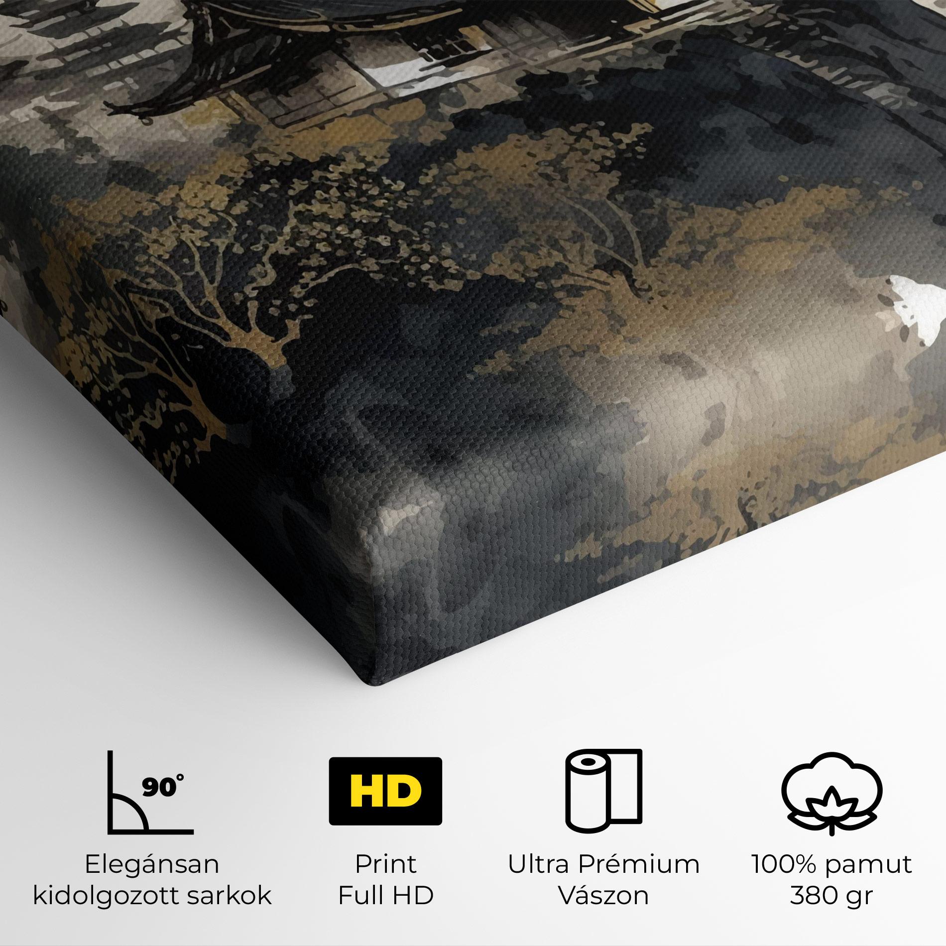 Vászonkép Japanese Temple mockup 4