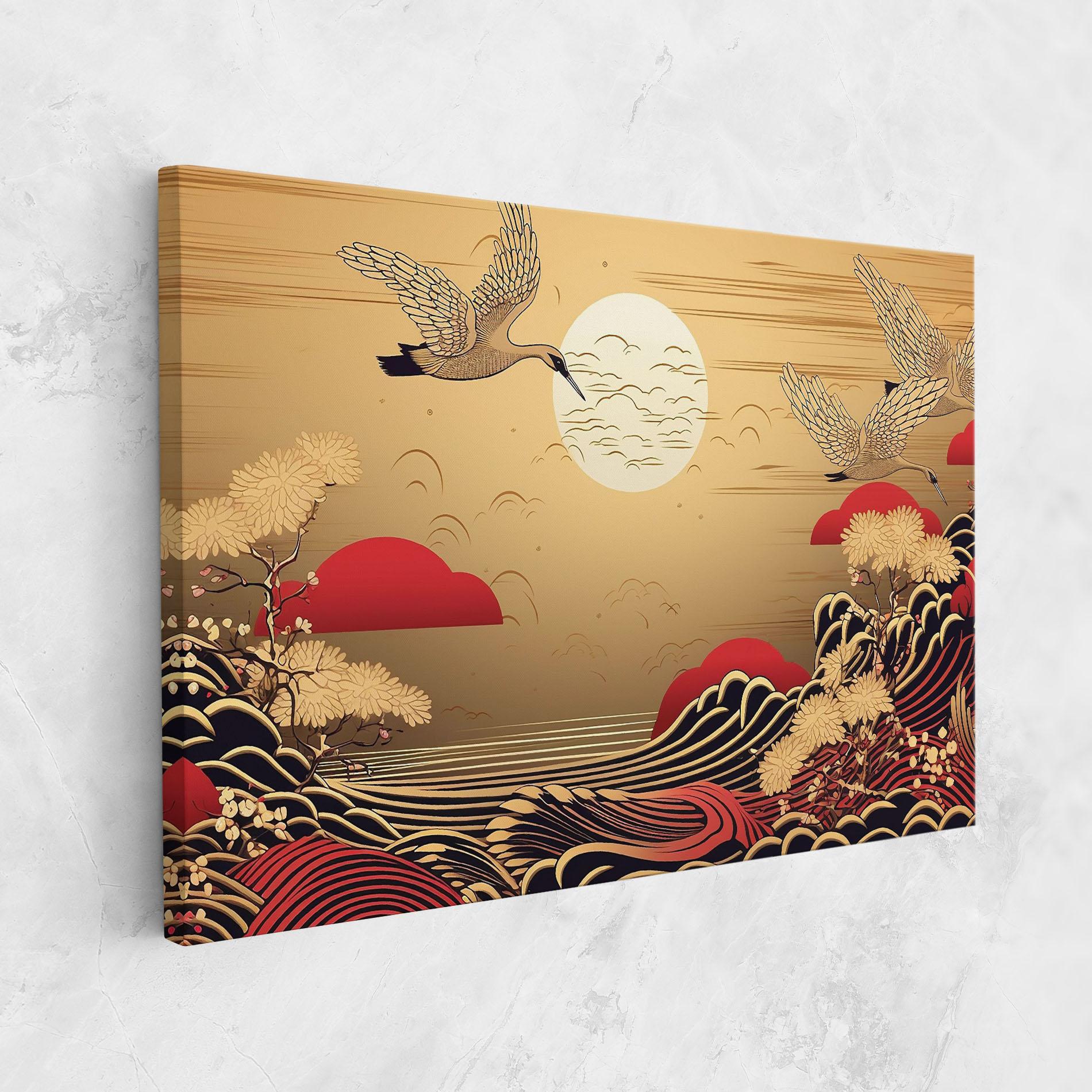 Vászonkép Chinese Wind Art mockup 1